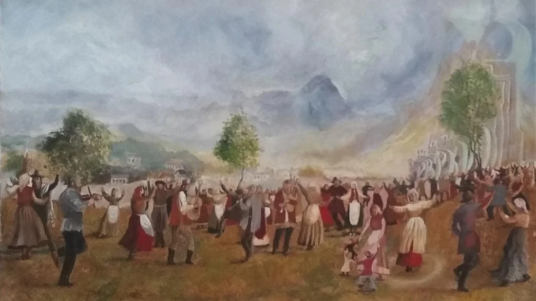 Harvest Festival 40 x 60 cm, oil on canvas. #A13 - 2017