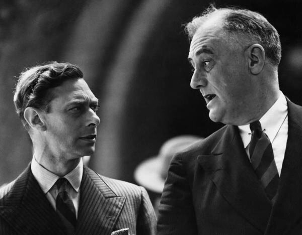 King George VI and FDR.