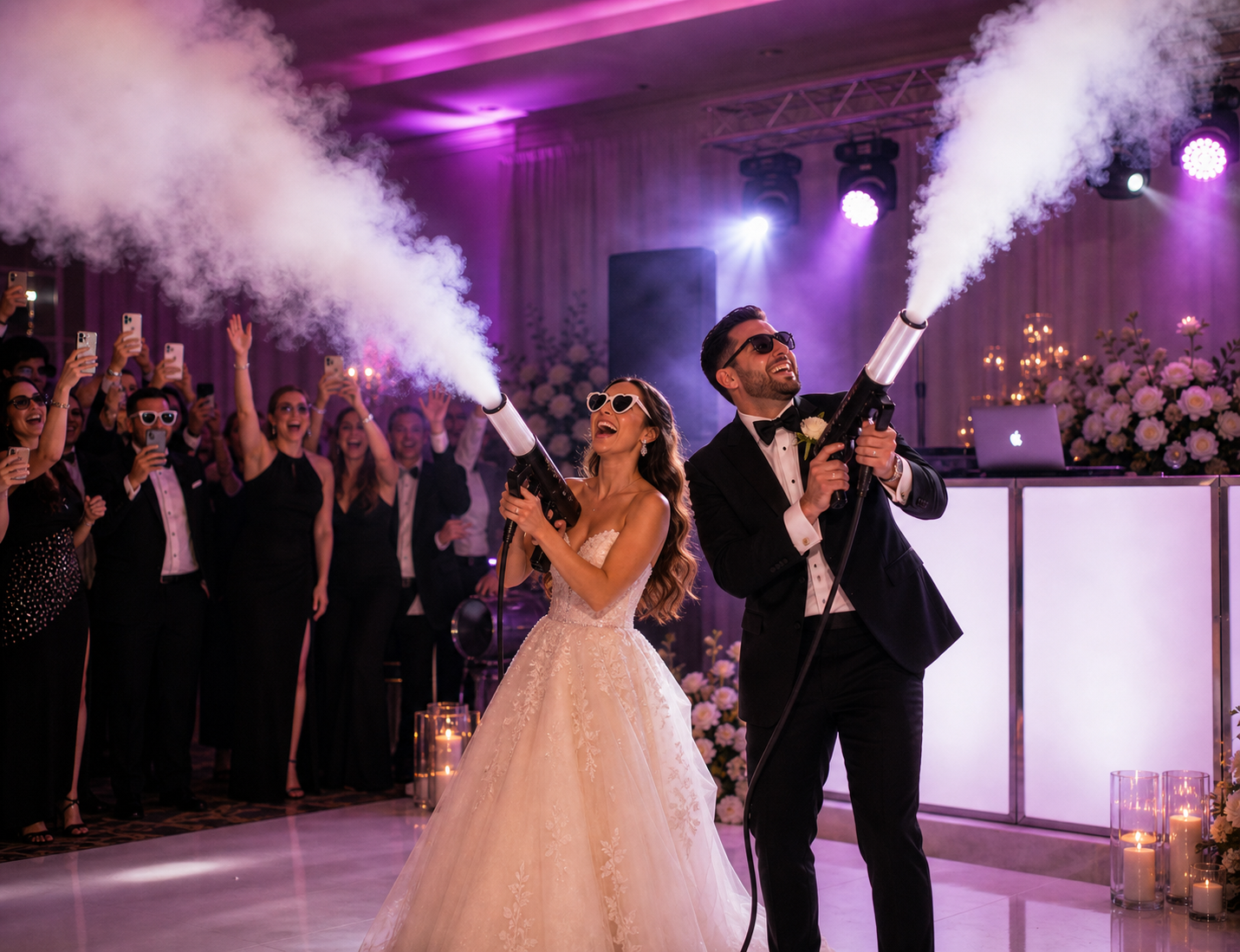 CO2 Guns Weddings Cyprus