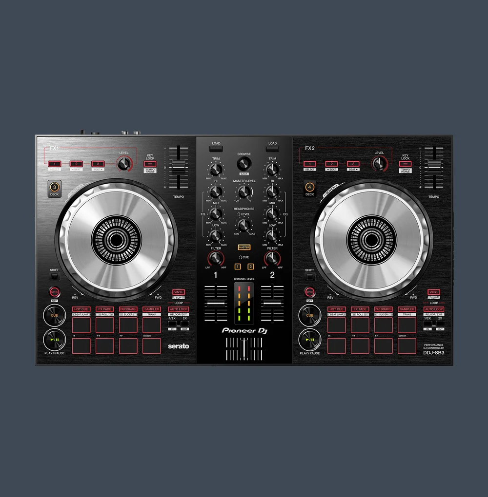 Pioneer DJ DDJ-SB3-N DJコントローラー（Pioneer DJ DDJ-SB3 