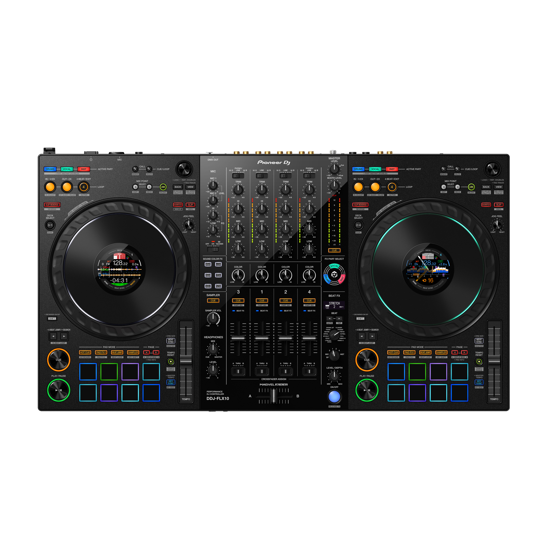 Pioneer DJ DDJ-FLX10 Front