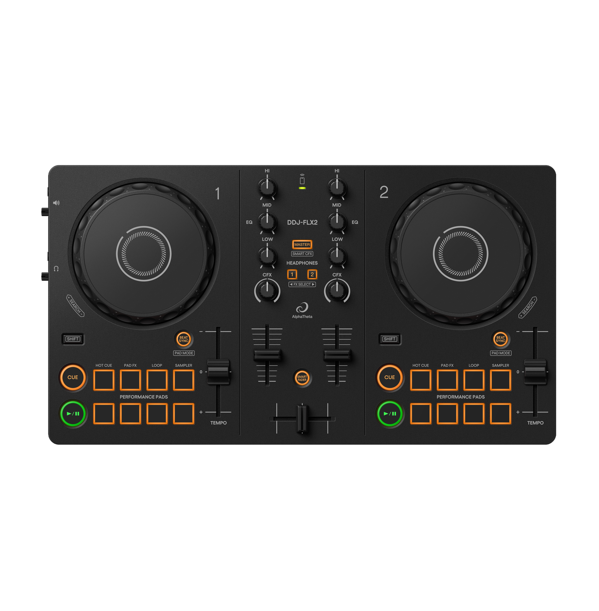 Pioneer DJ DDJ-FLX2 Front
