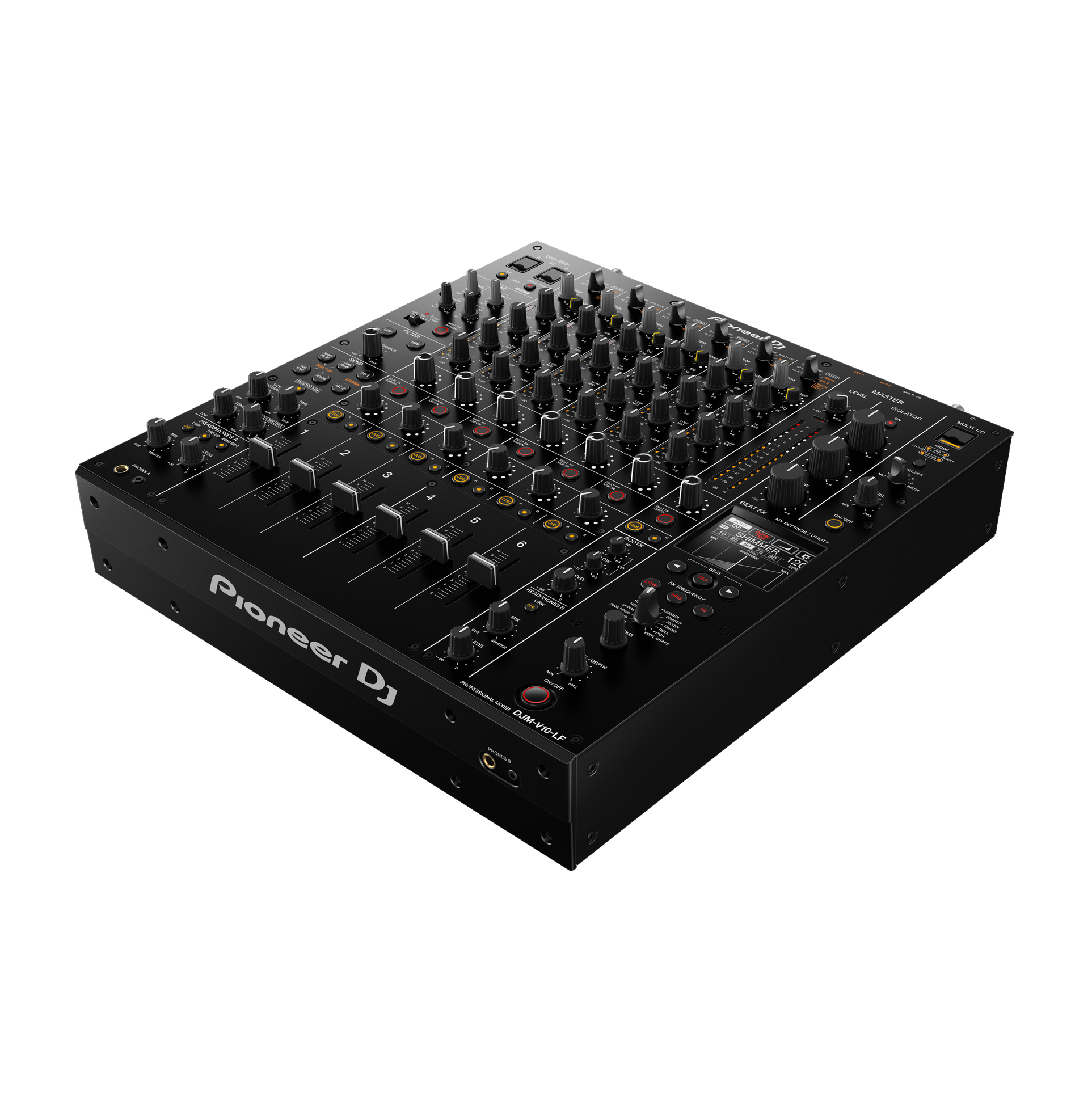 DJM-V10 LF Front Angled