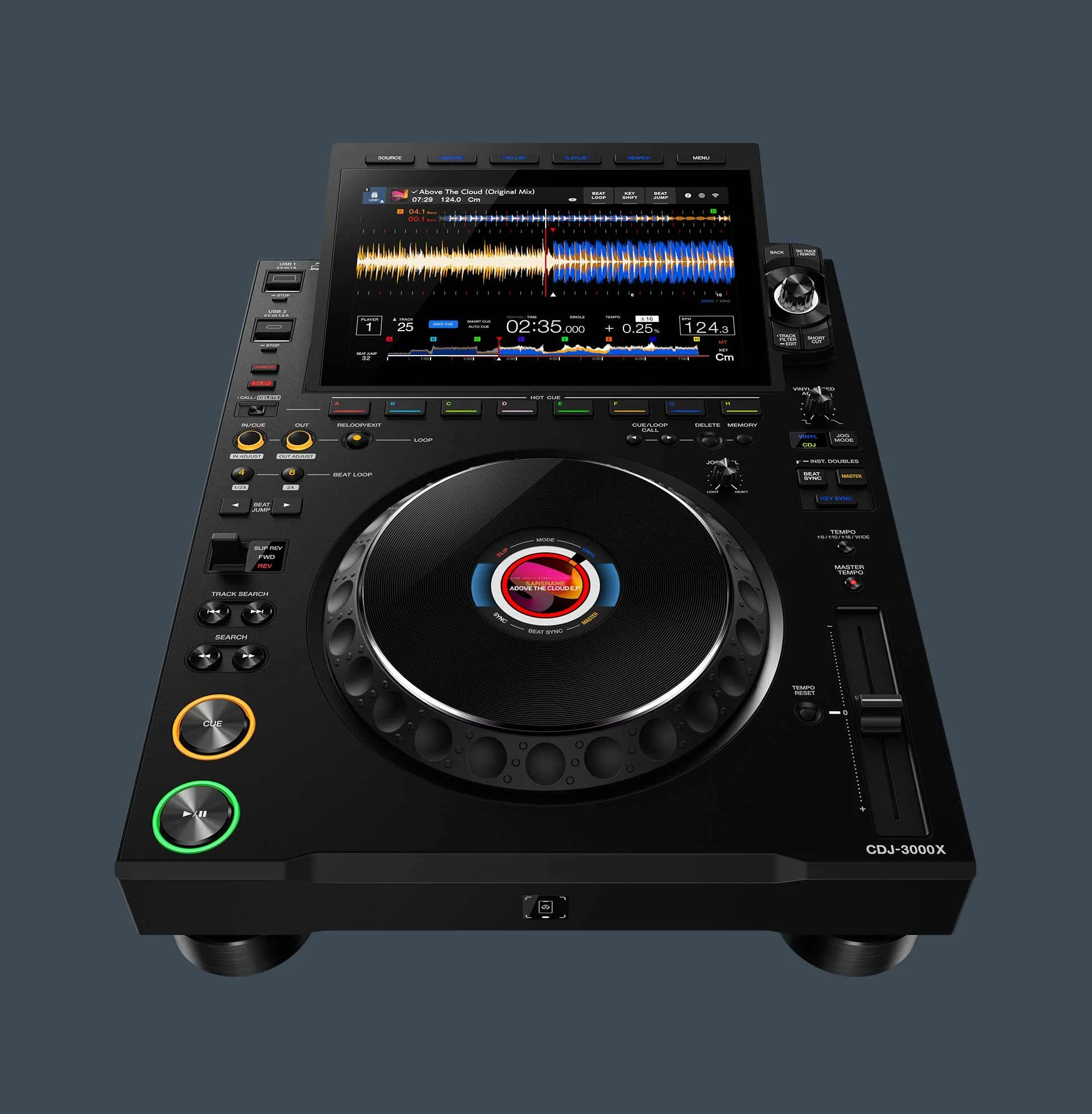 CDJ3000X Angled