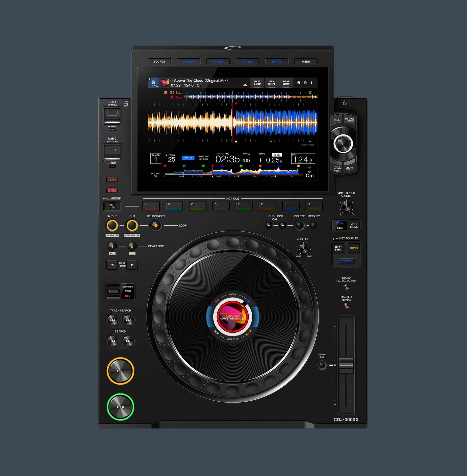CDJ3000X Front