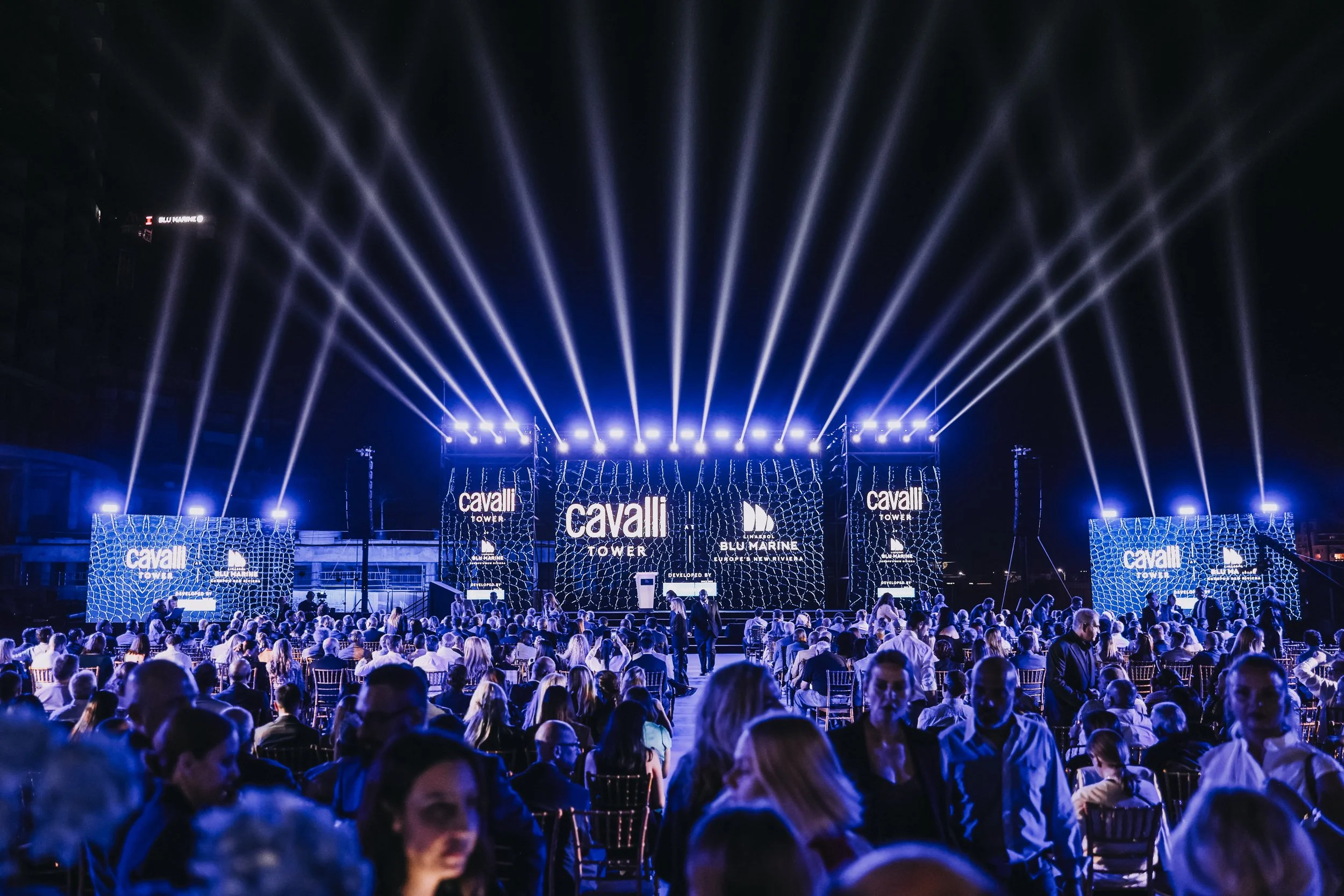 Events Production Cyprus Cavalli Tower