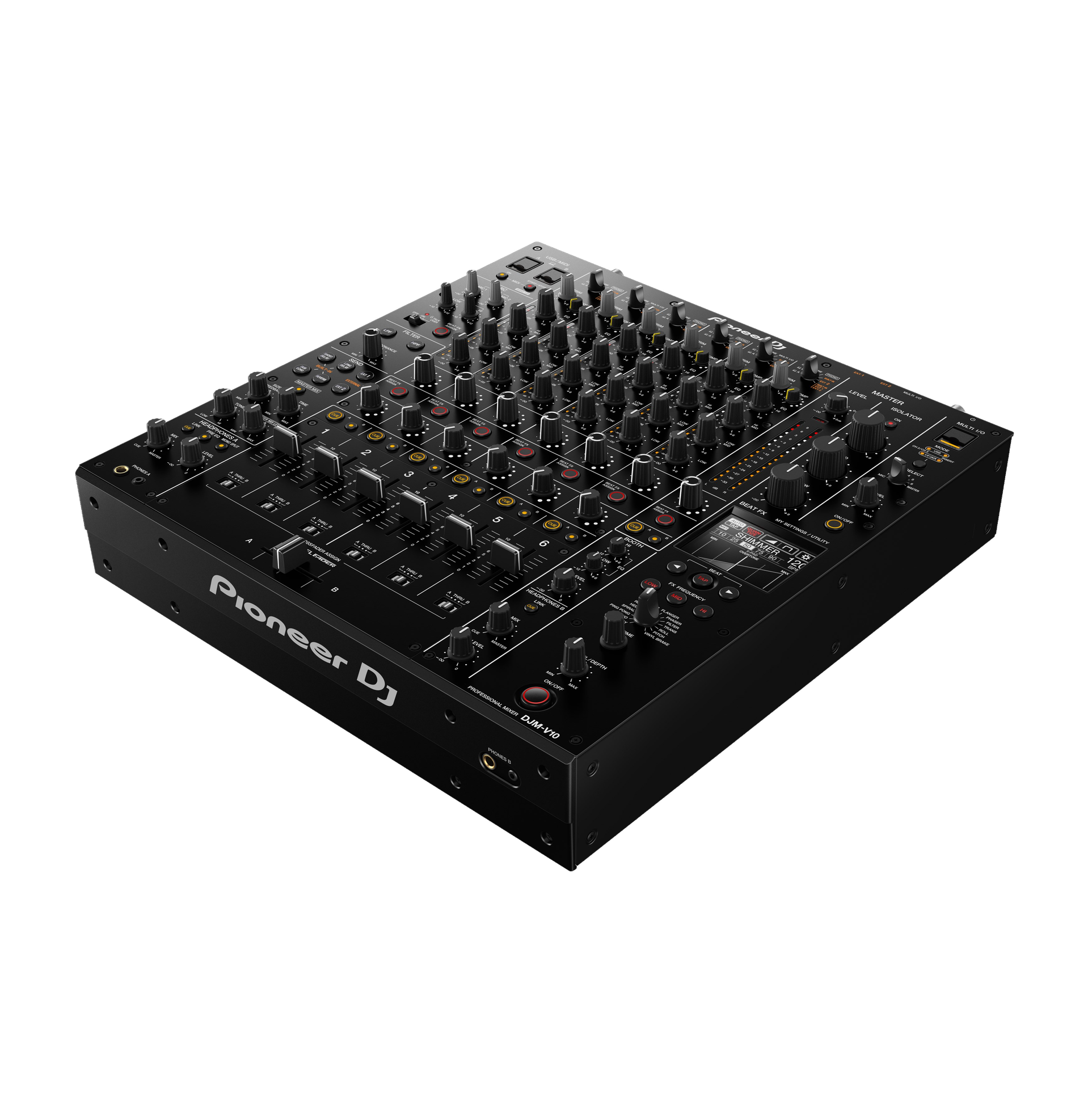 DJM-V10 Front Angled
