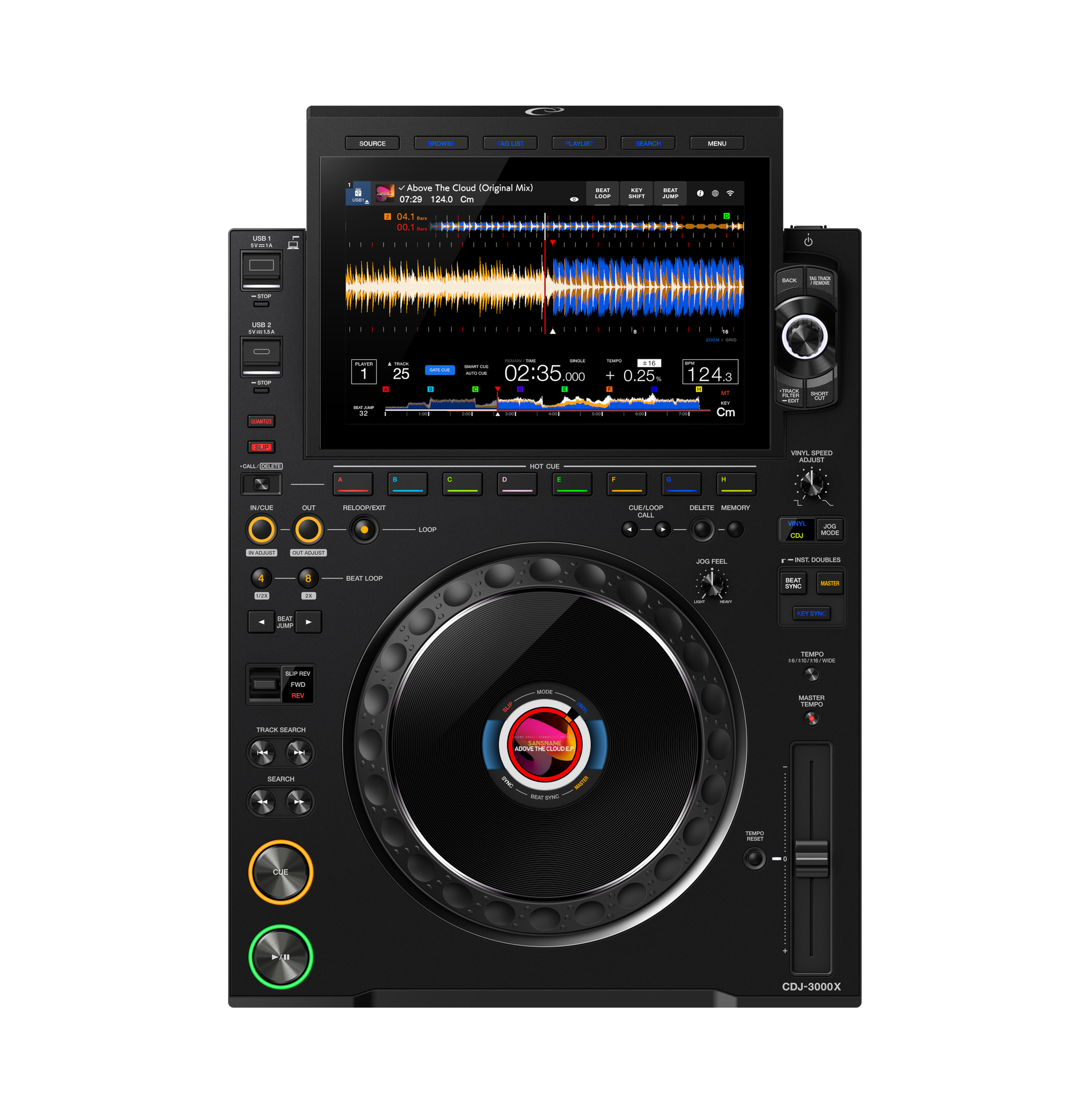Alphatheta CDJ-3000X Front