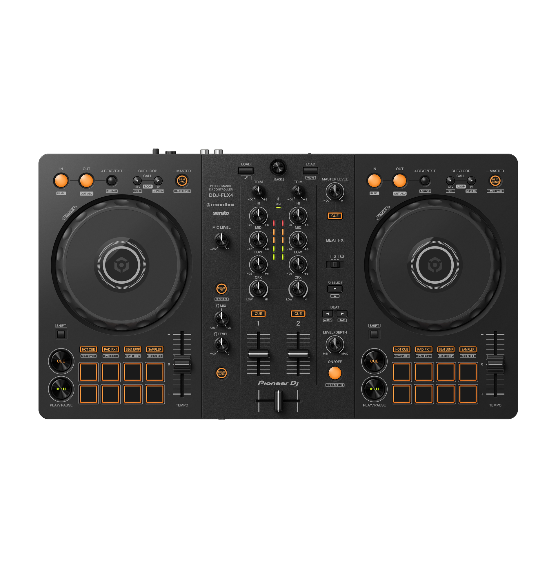 Pioneer DJ DDJ-FLX4 Front