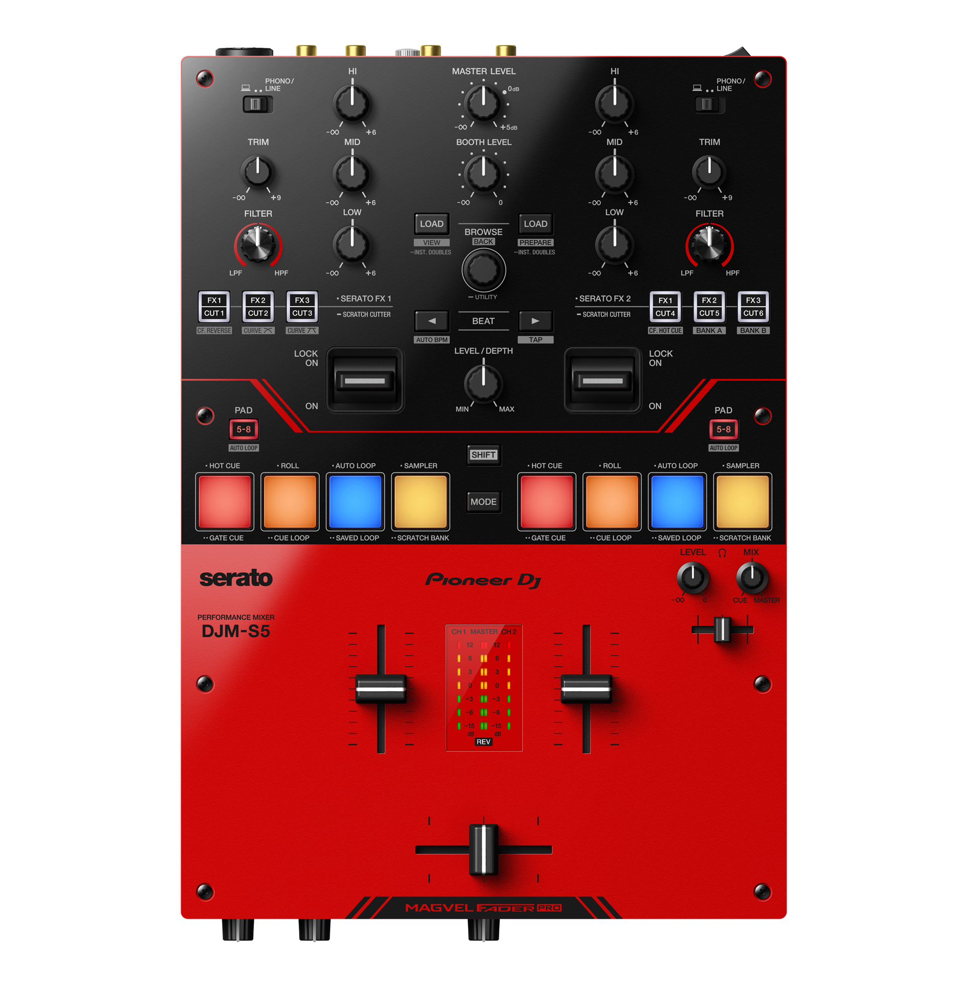 DJM-S5 Top Angled