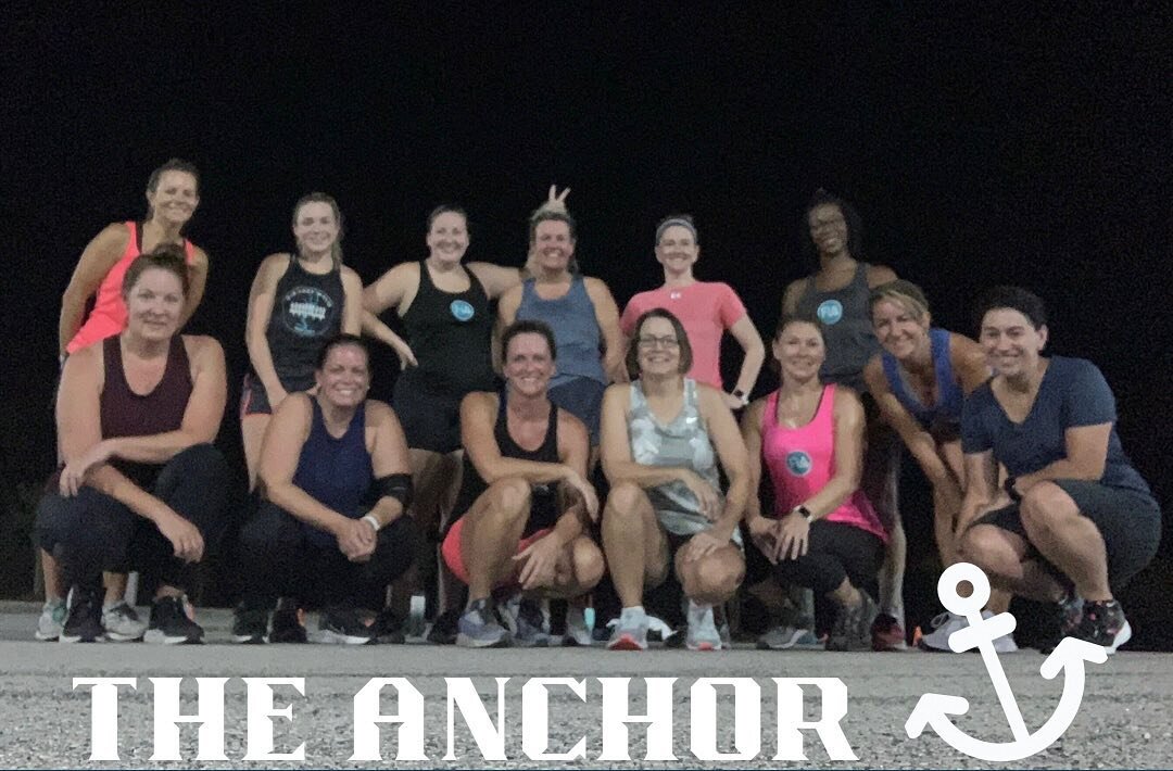 We had 13 at The Anchor this morning for a 5s &amp; 50s workout. Ladies showed up 💪 today! Thanks for coming out &amp; kicking off the weekend with me!