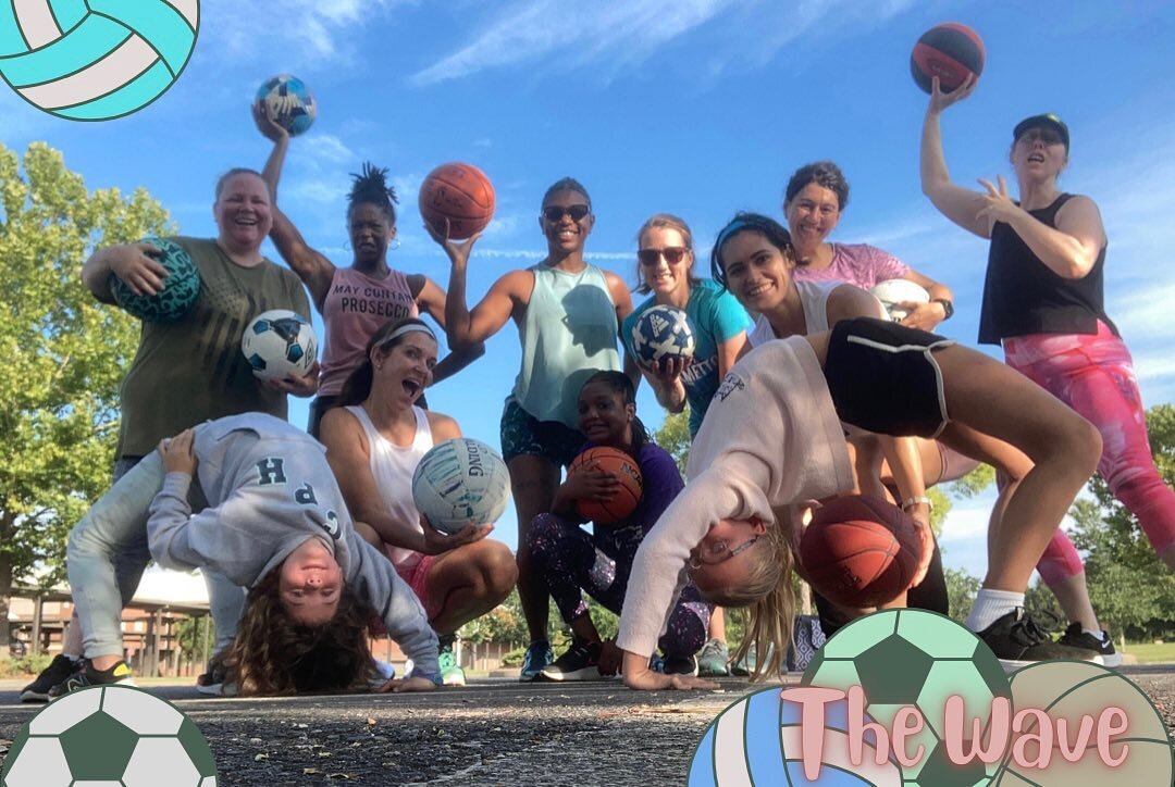9 brought their balls for the &quot;Admiral Ball Tour&quot; at the Wave. Absolute blast, thank you ladies for showing up and going along with my antics. We had two 2.0 groupies that were enjoying being outside. Diaper drive starts this week!!