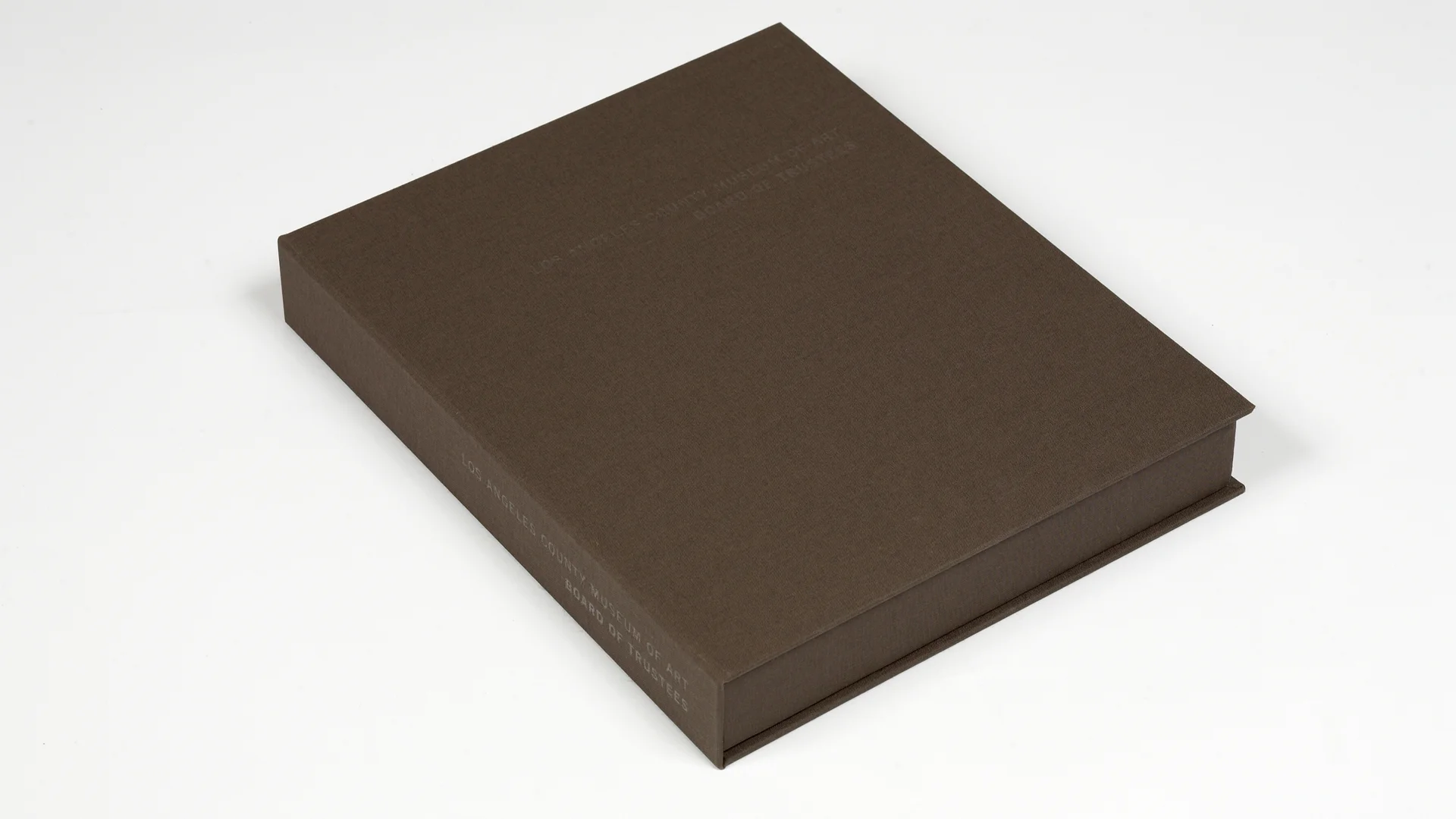 For the grand opening of the Broad Contemporary Art Museum, located in the newly renovated space at LACMA, led by Bruce Mau's direction, Breanne designed a special Board of Trustees box set. 