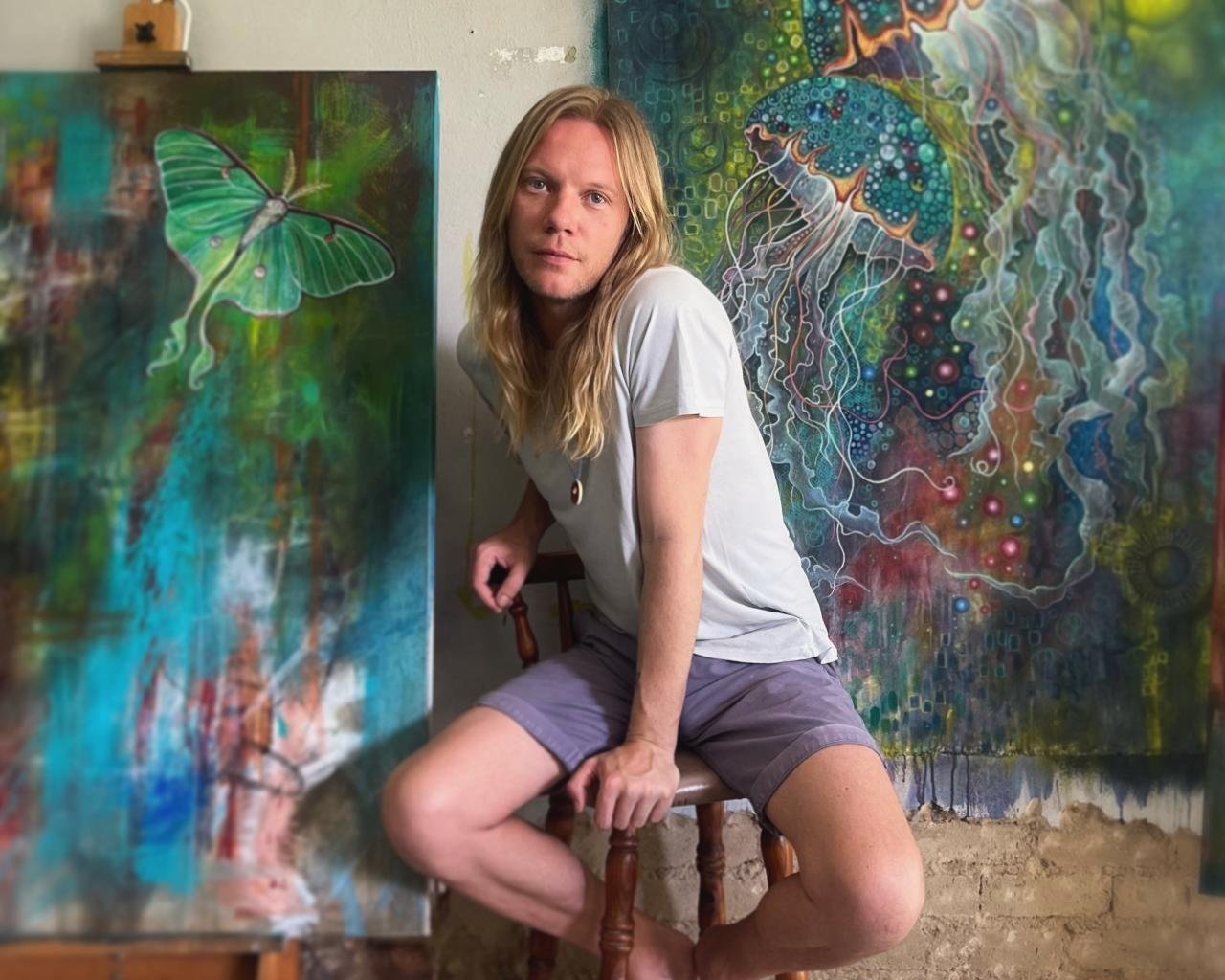 Meet the Cousine Island Artist: The Vibrant World of Tyron