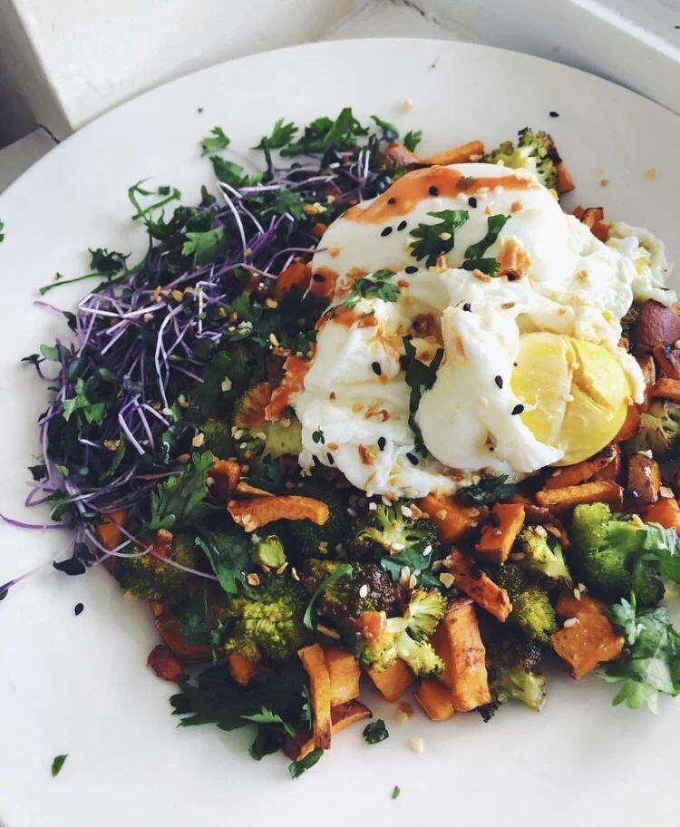 Sweet potato hash