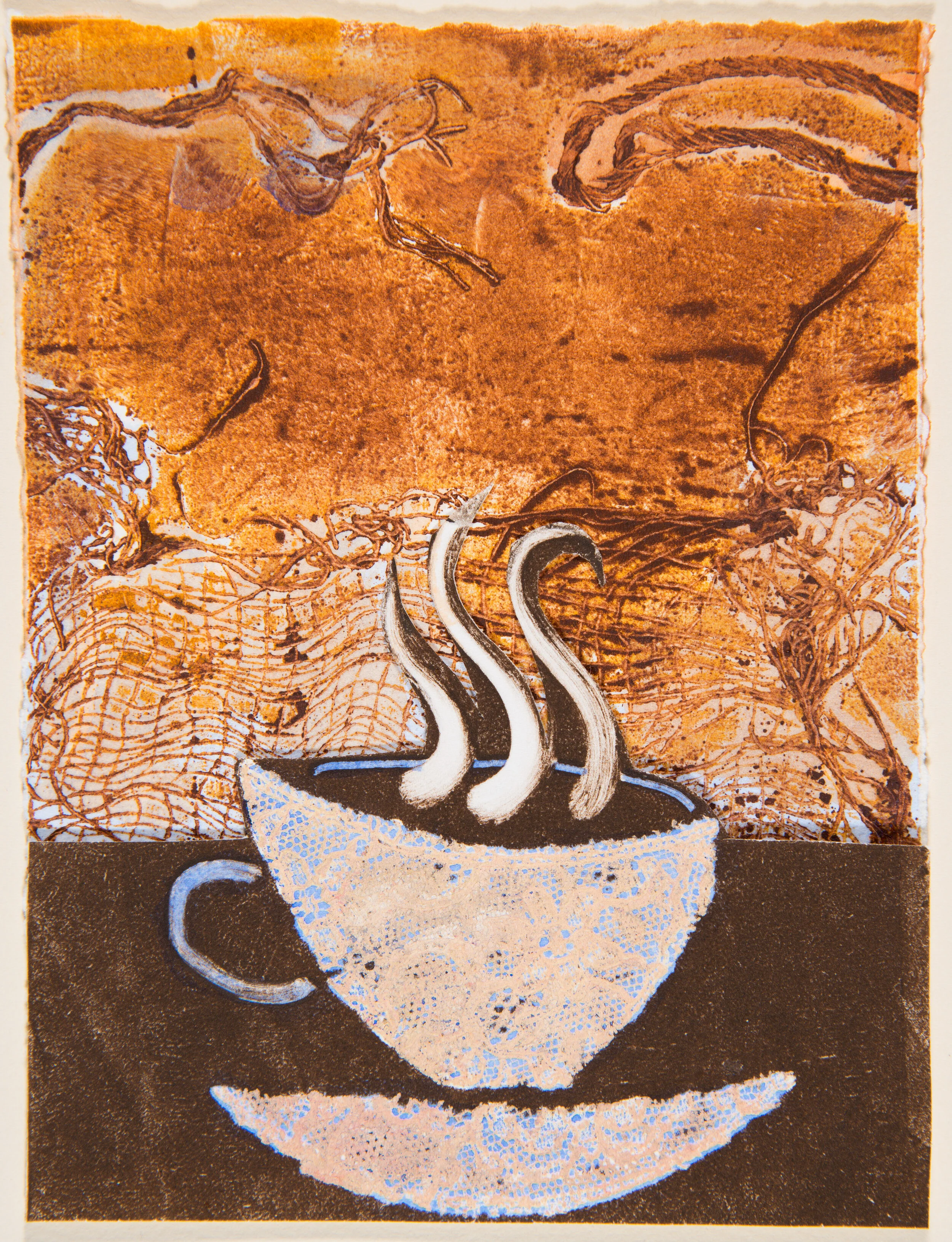 COFFEE BEINGS 30, #0794. Giclee only.
