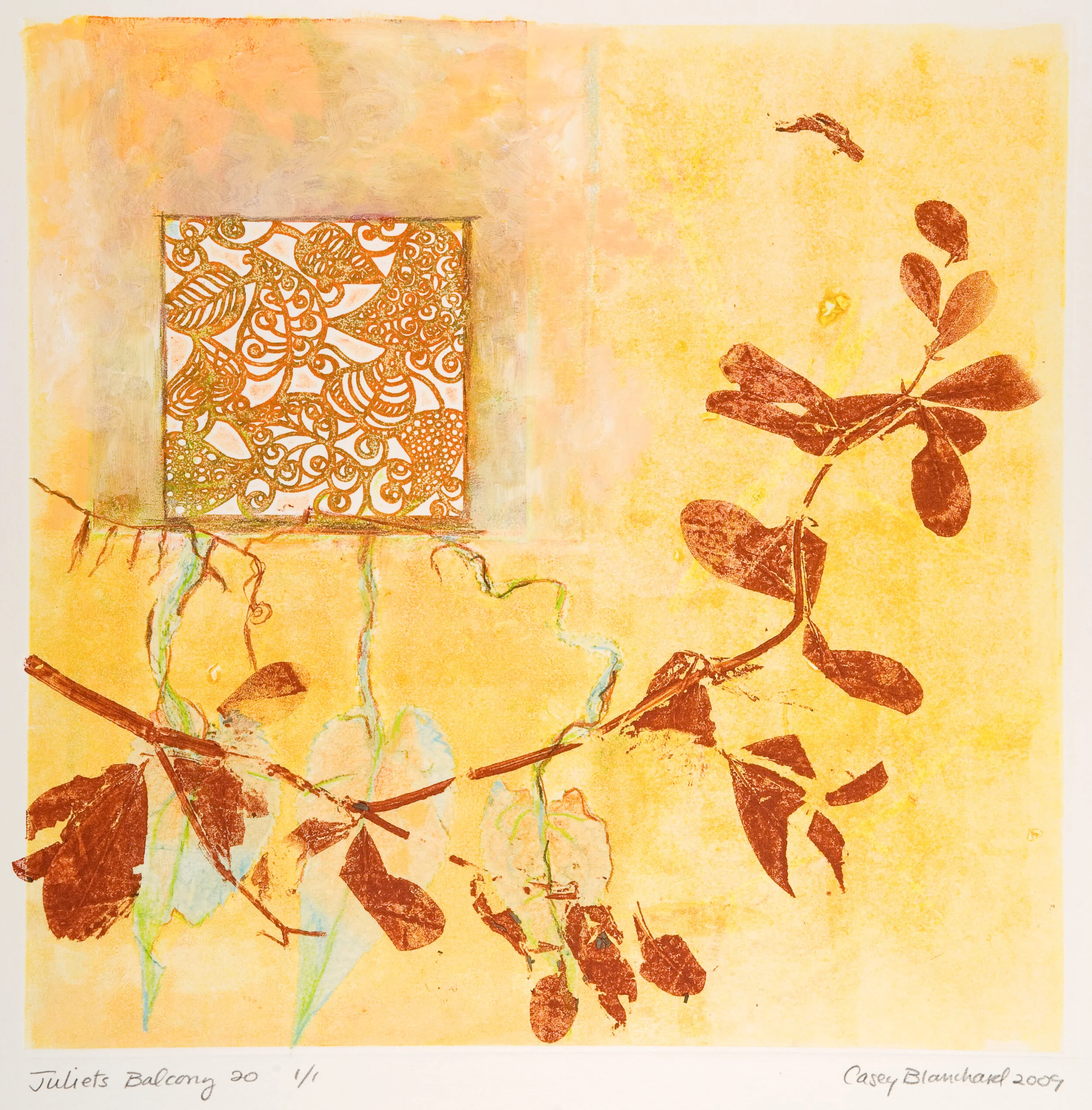 JULIET'S BALCONY 20, #0505. Giclee only.