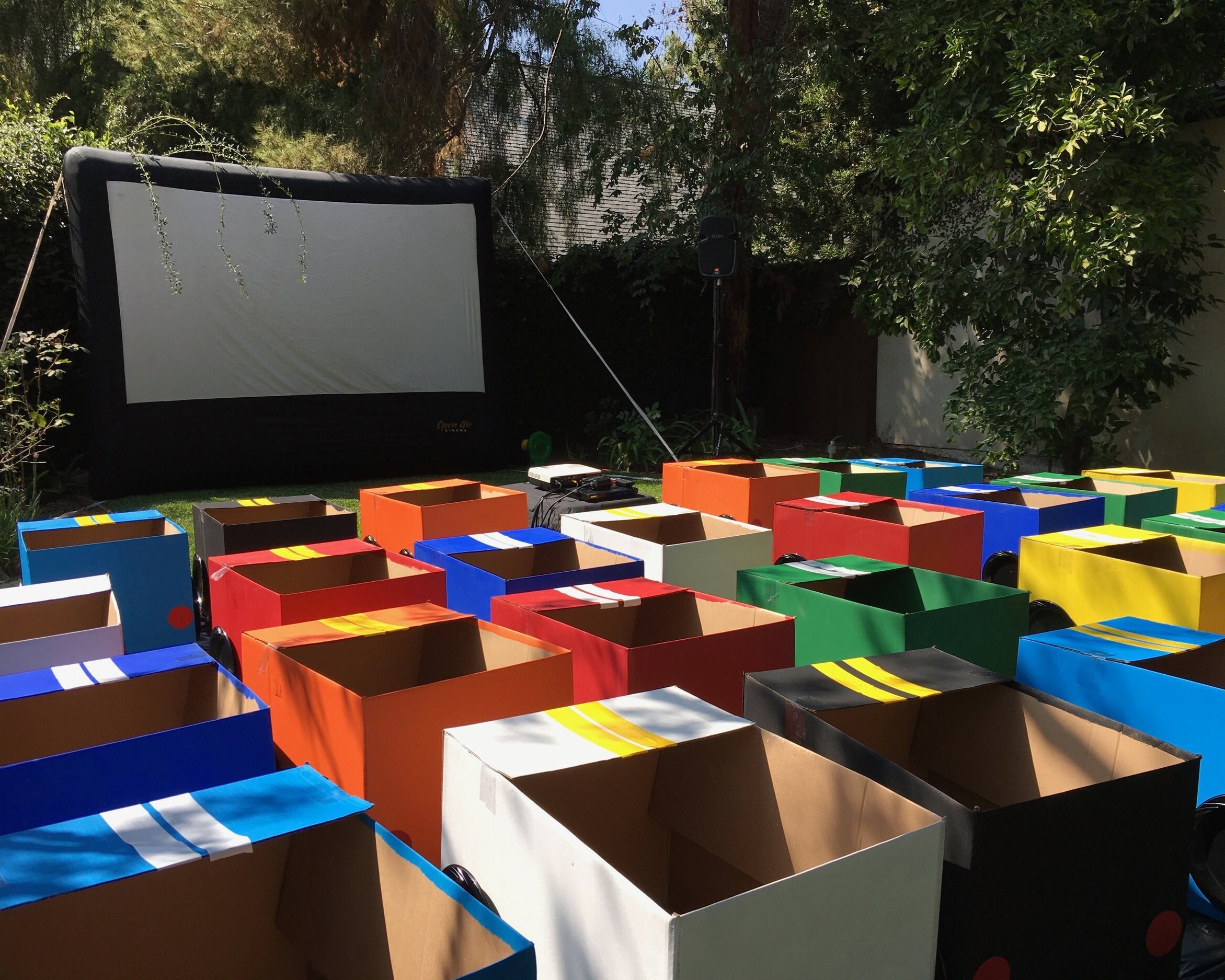 Small Outdoor Movie Package