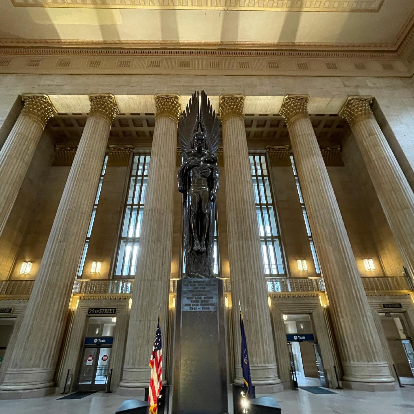 #30thstreetstation in #Philadelphia #PhillyArt #theilladel #KarlBitter #WalkerHancock #MasterSculptors #ArtLineage #Bronze #Terracotta #art #sculpture