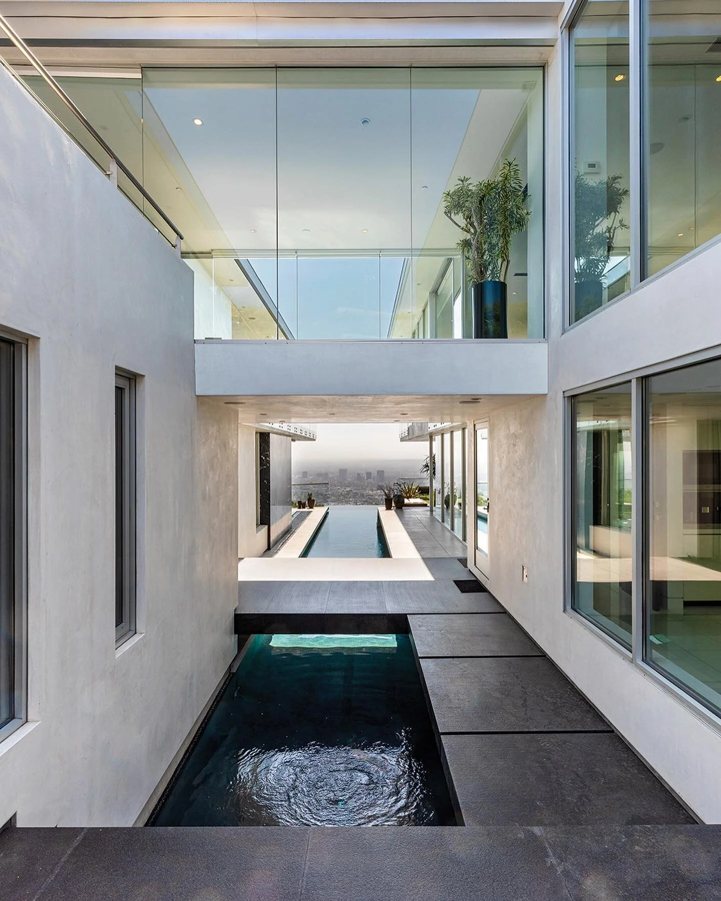 Architect OTD 💫 Architect of the day goes to one of the most talented architects we&rsquo;ve come across! @mccleandesign designed this estate located on a spectacular lot above Sunset Strip with panoramic views of downtown LA and West Los Angeles. 
