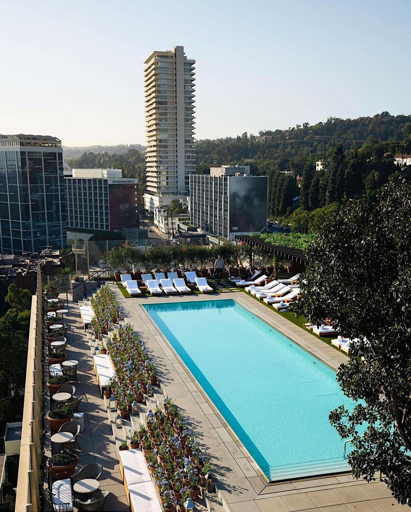 Planning a trip to West Hollywood soon? Discover the essence of luxury at @wehoedition.

Perched over Sunset Boulevard, guests enjoy sweeping views of Hollywood Hills, Beverly Hills, &amp; the iconic LA skyline while lounging by the pool surrounded b