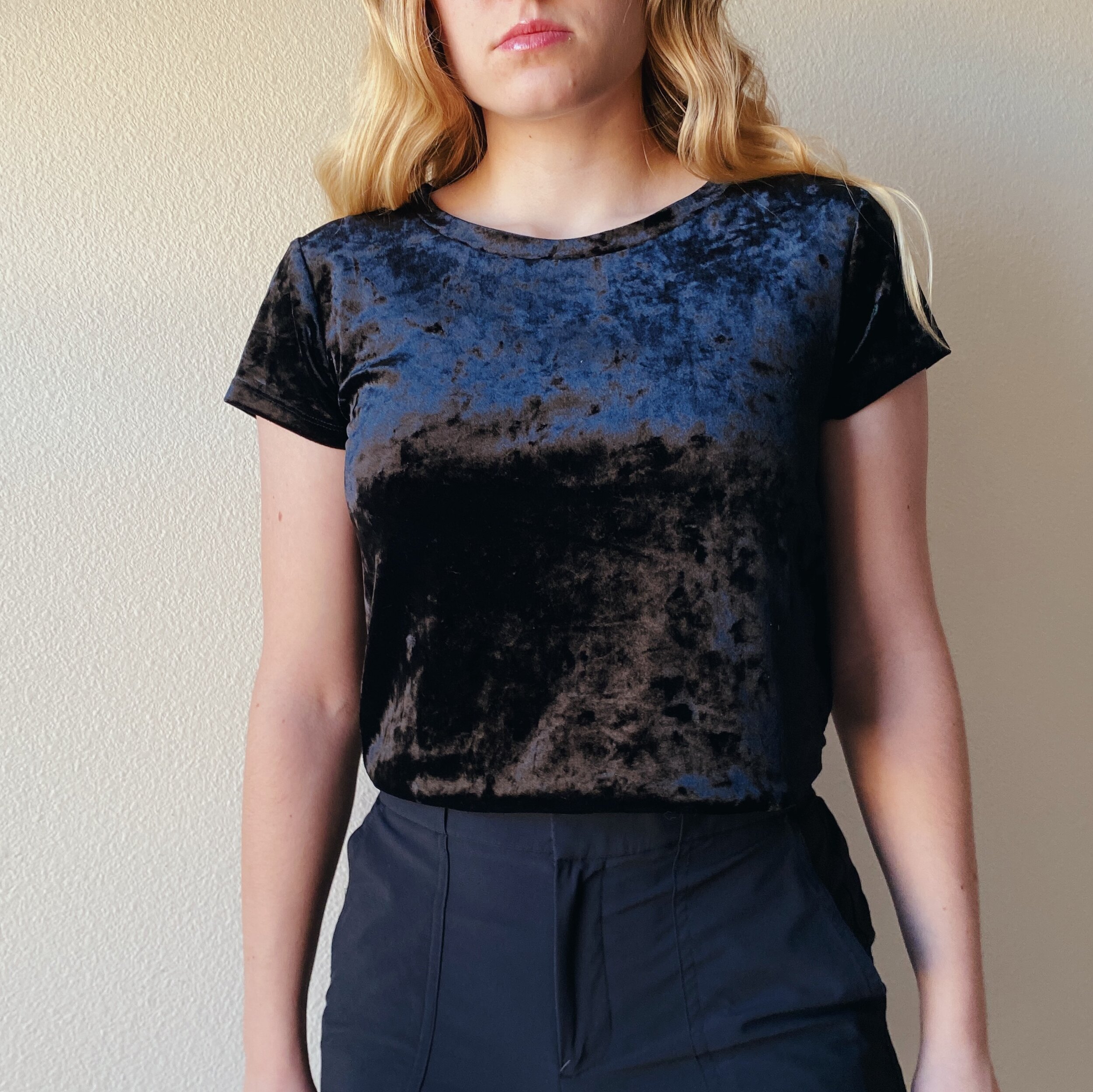 Crushed Velvet Tee (S)