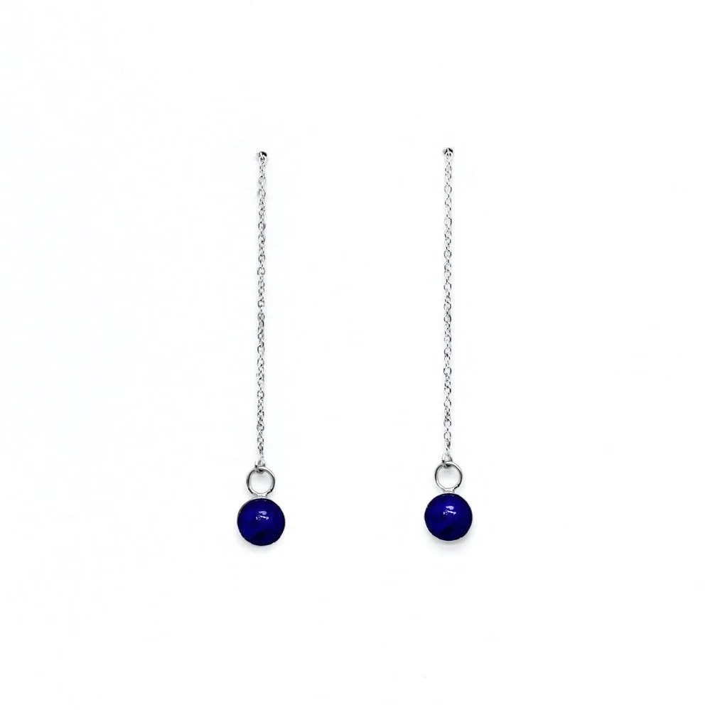 Maalo_Jewellery-Enlaces_Collection-Hilo_Threader_Drop_Earrings-lapis_lazuli-sterling_Silver-White