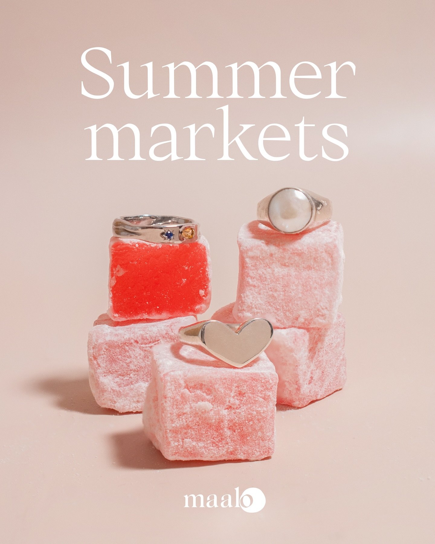 Got any plans for the weekend? 🌞Pop by and say hola! we&rsquo;ll be at:

📍 @maple_road_market 
📍 @lowerstablestreet_market

#Silver #Jewellery #London #LondonEvents