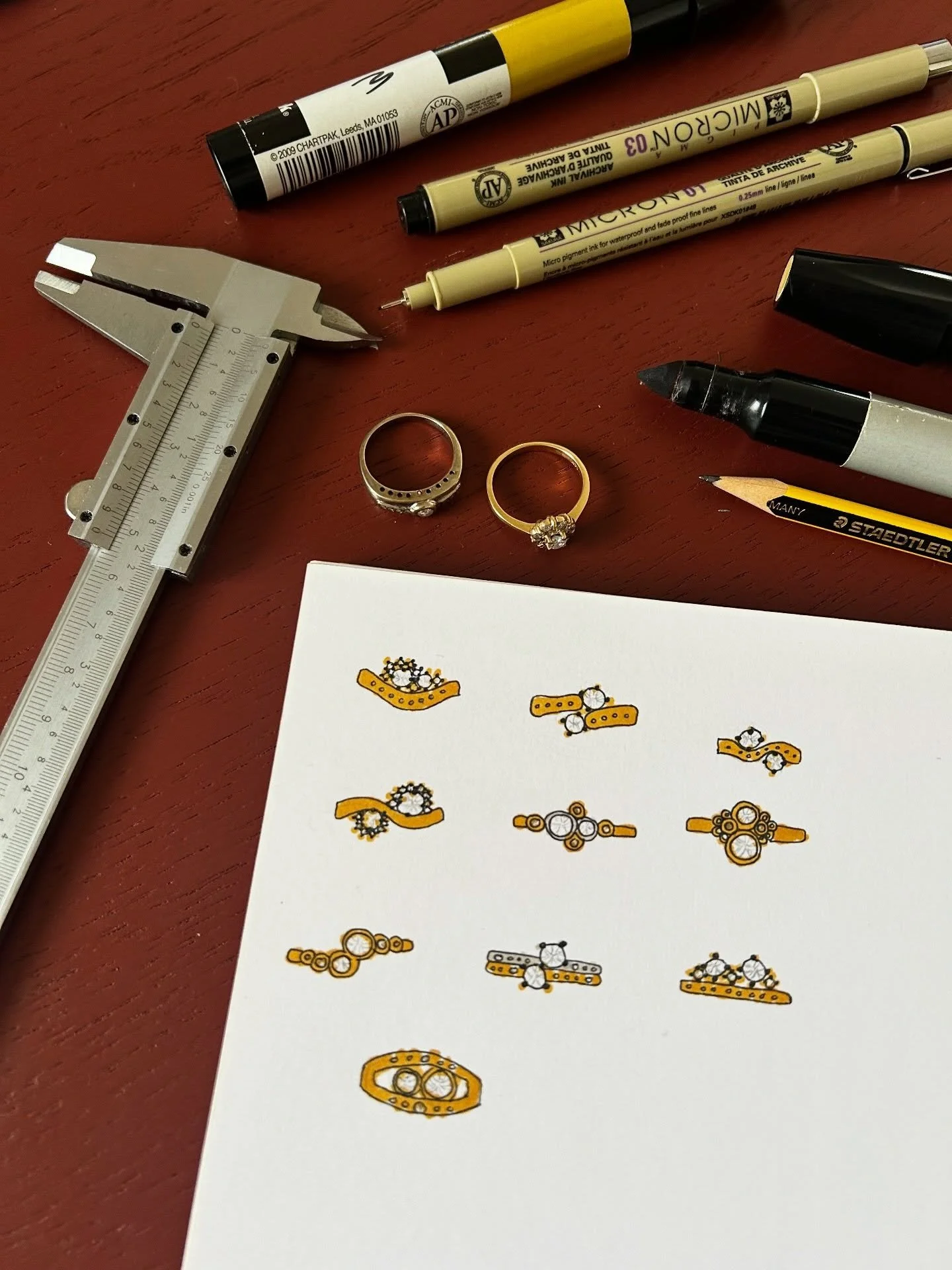 Two rings. One new story&hellip; 💍💍We&rsquo;re transforming two traditional engagement rings into one contemporary piece. At Maalo, we give new life to materials while honouring the memories they hold.

Which design would you choose?

🔜Swipe to th