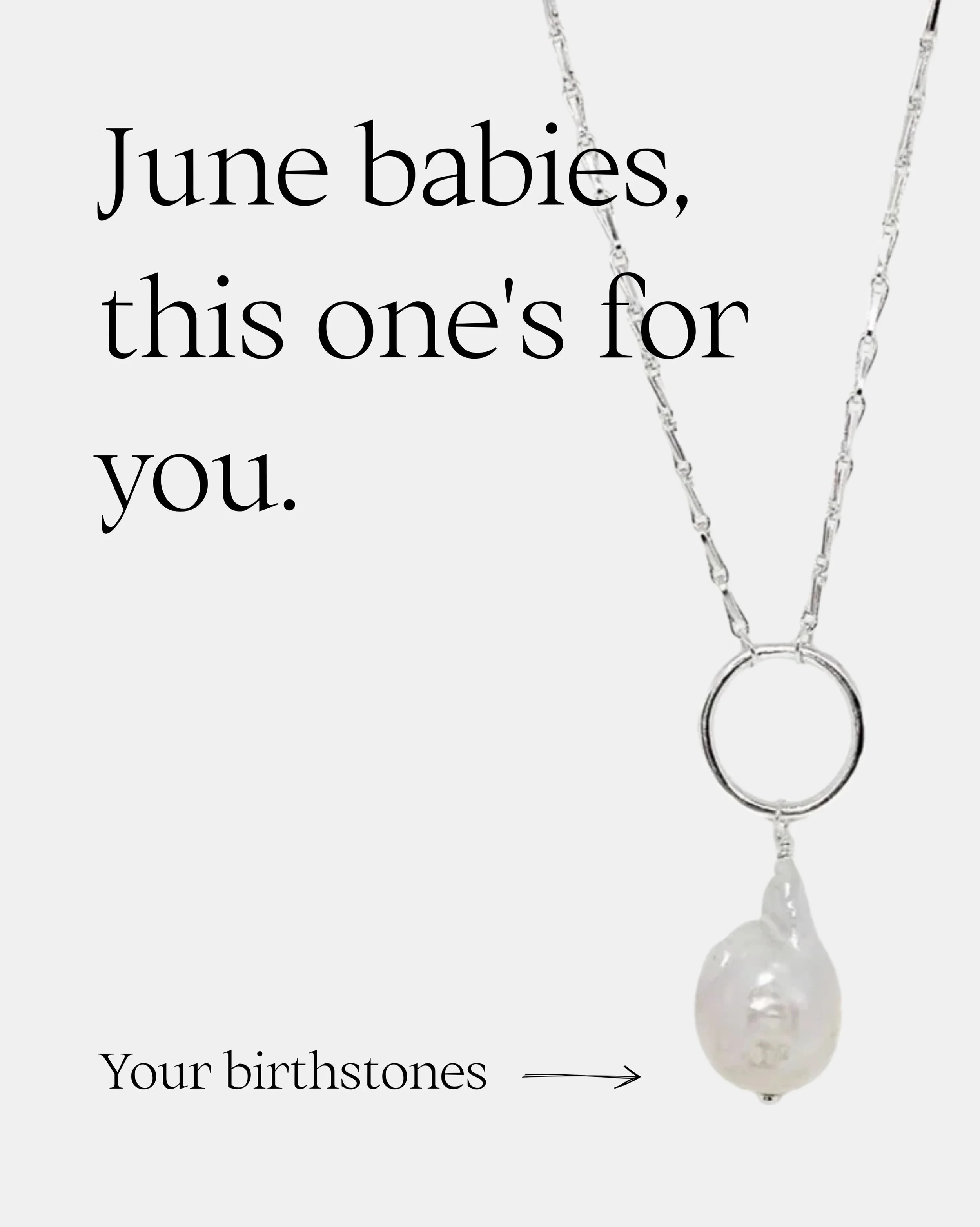 June babies have range: Pearl, moonstone, alexandrite. Swipe to find the one that fits your mood 🌀

Explore our pearl edit &rarr; link in bio.