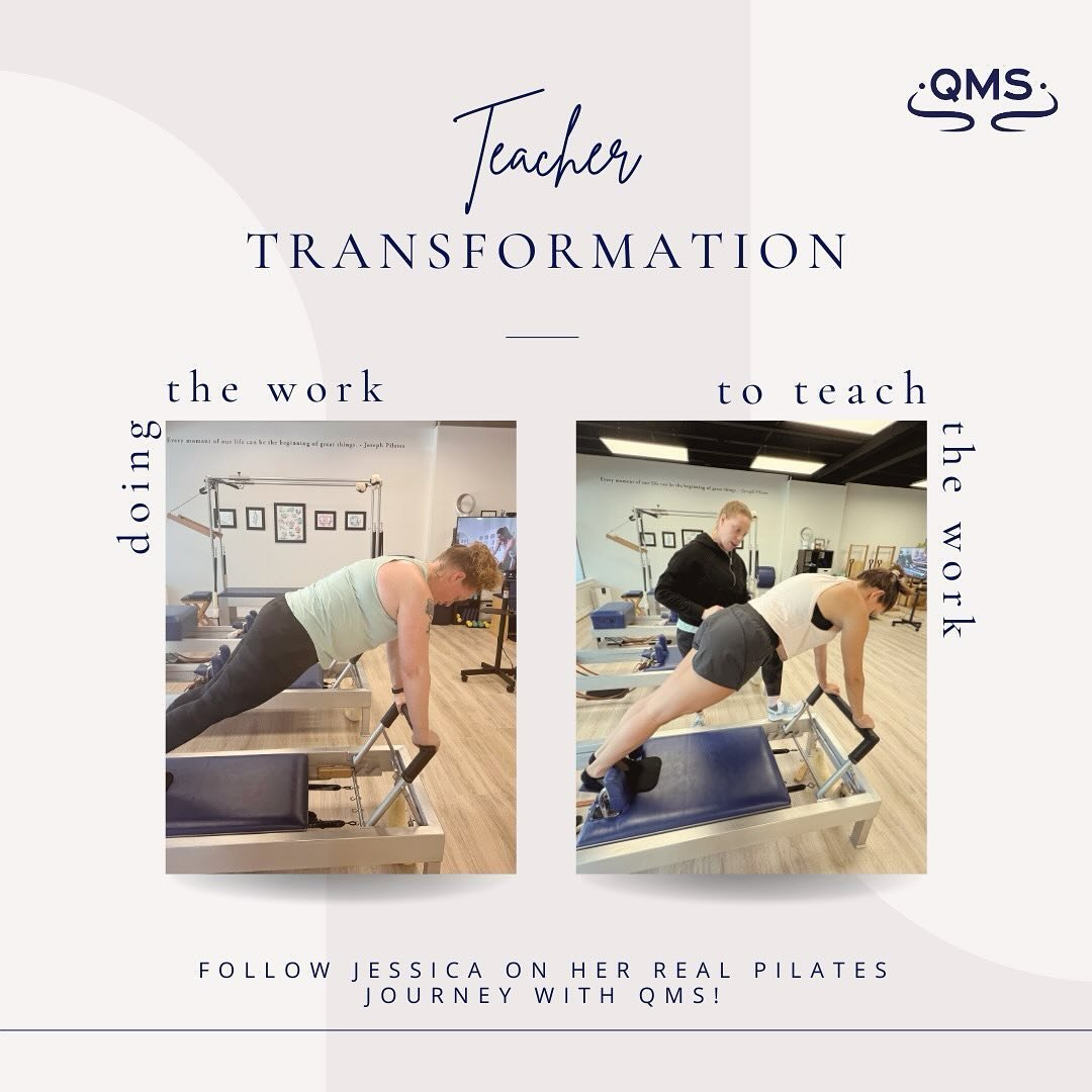 Happy Friday! Follow along on Jessica&rsquo;s journey with QMS!

#charlottesville #classicalpilates #pilates