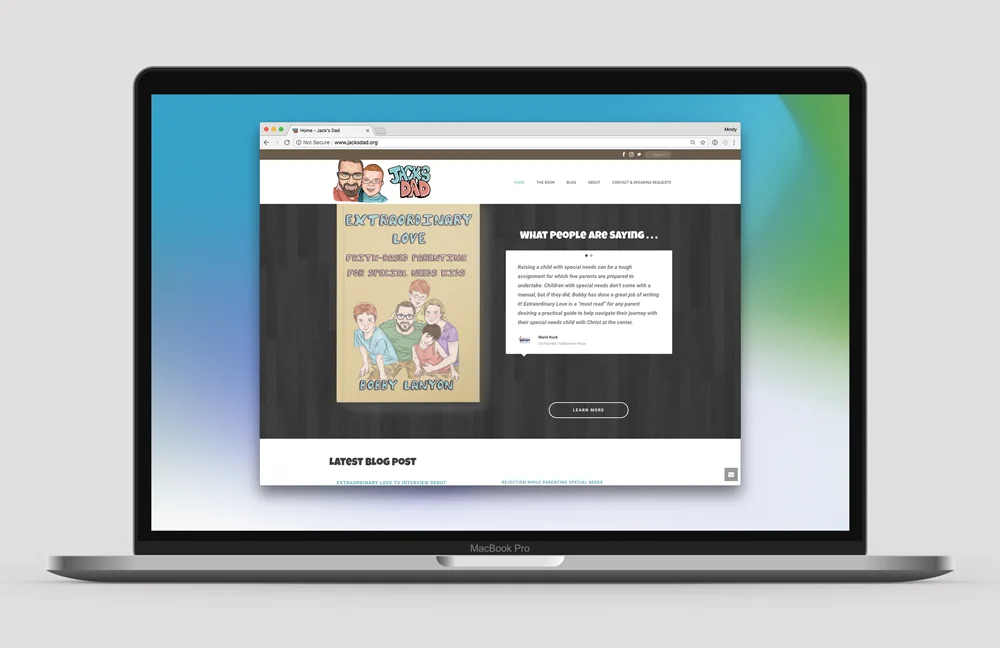 Jack's Dad Website