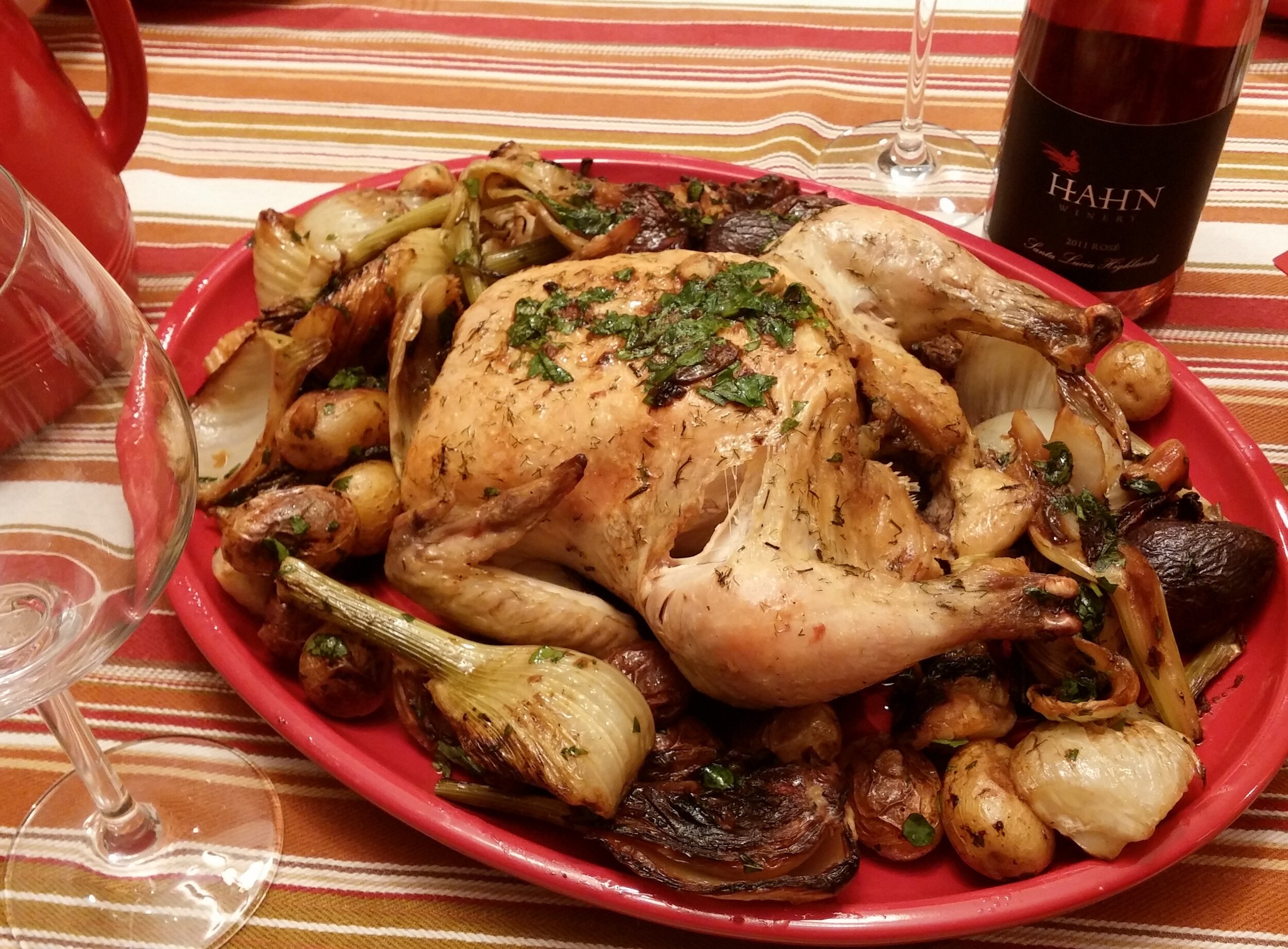 Roasted Chicken, Potatoes and Fennel — BigDaddy's Farm