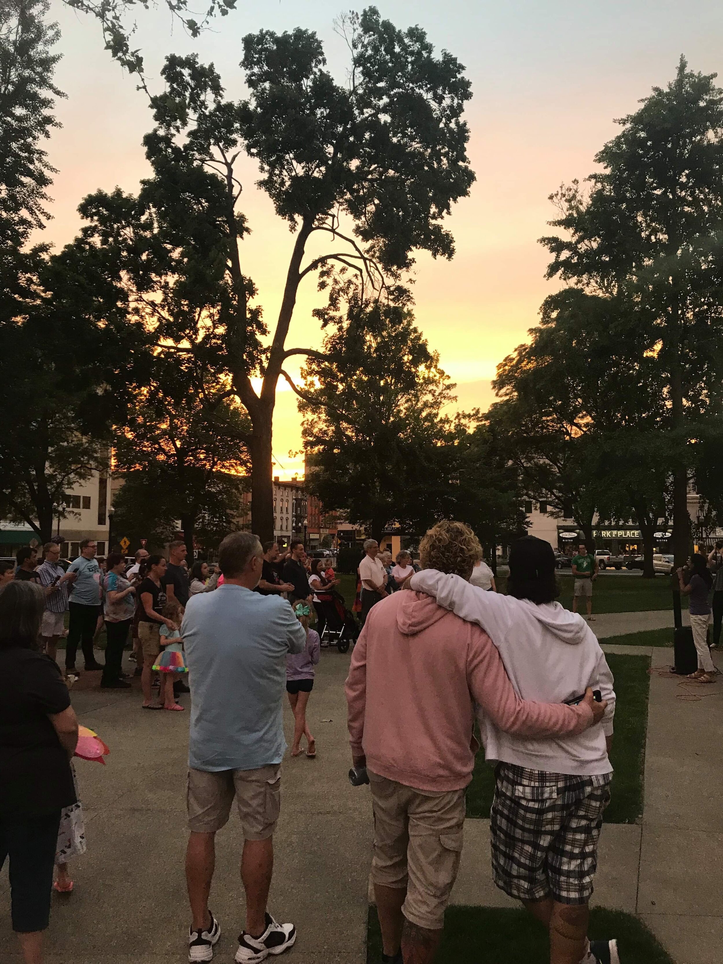 Speaker at the 2019 People's Lighting of the Courthouse