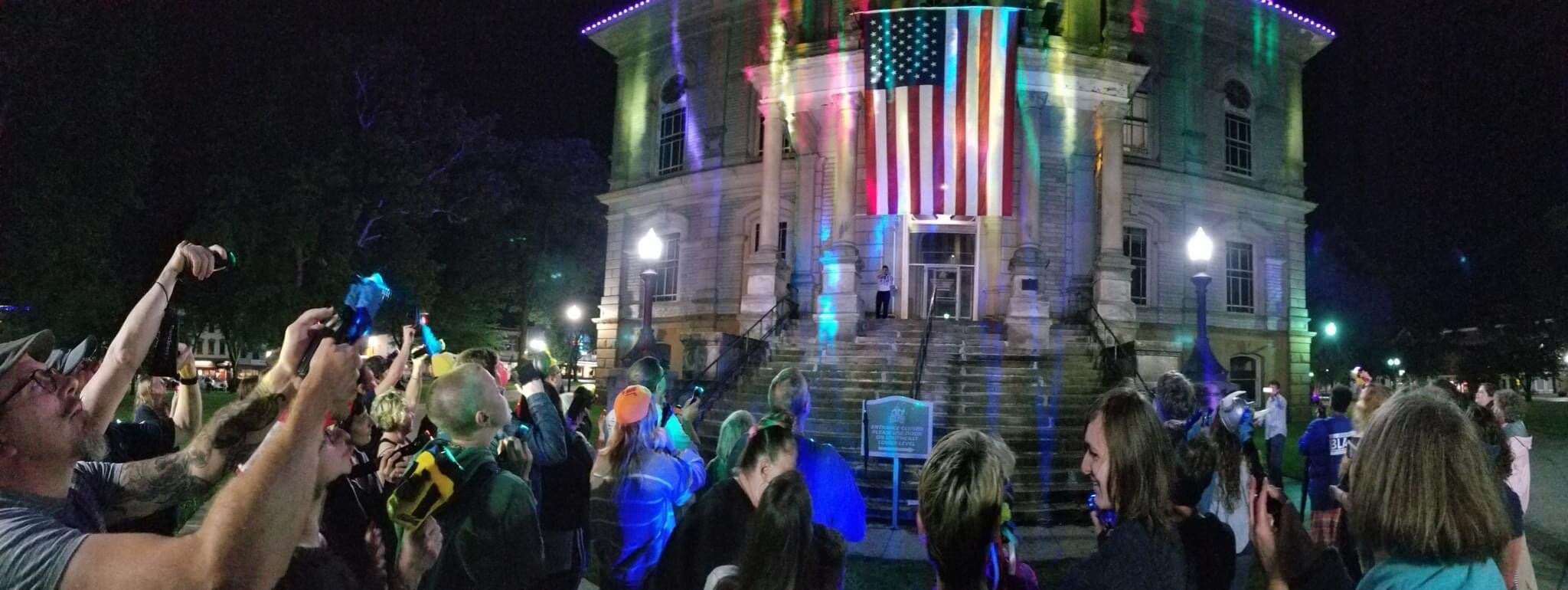 PEOPLE'S LIGHTING OF THE COURTHOUSE — Newark Ohio Pride Coalition