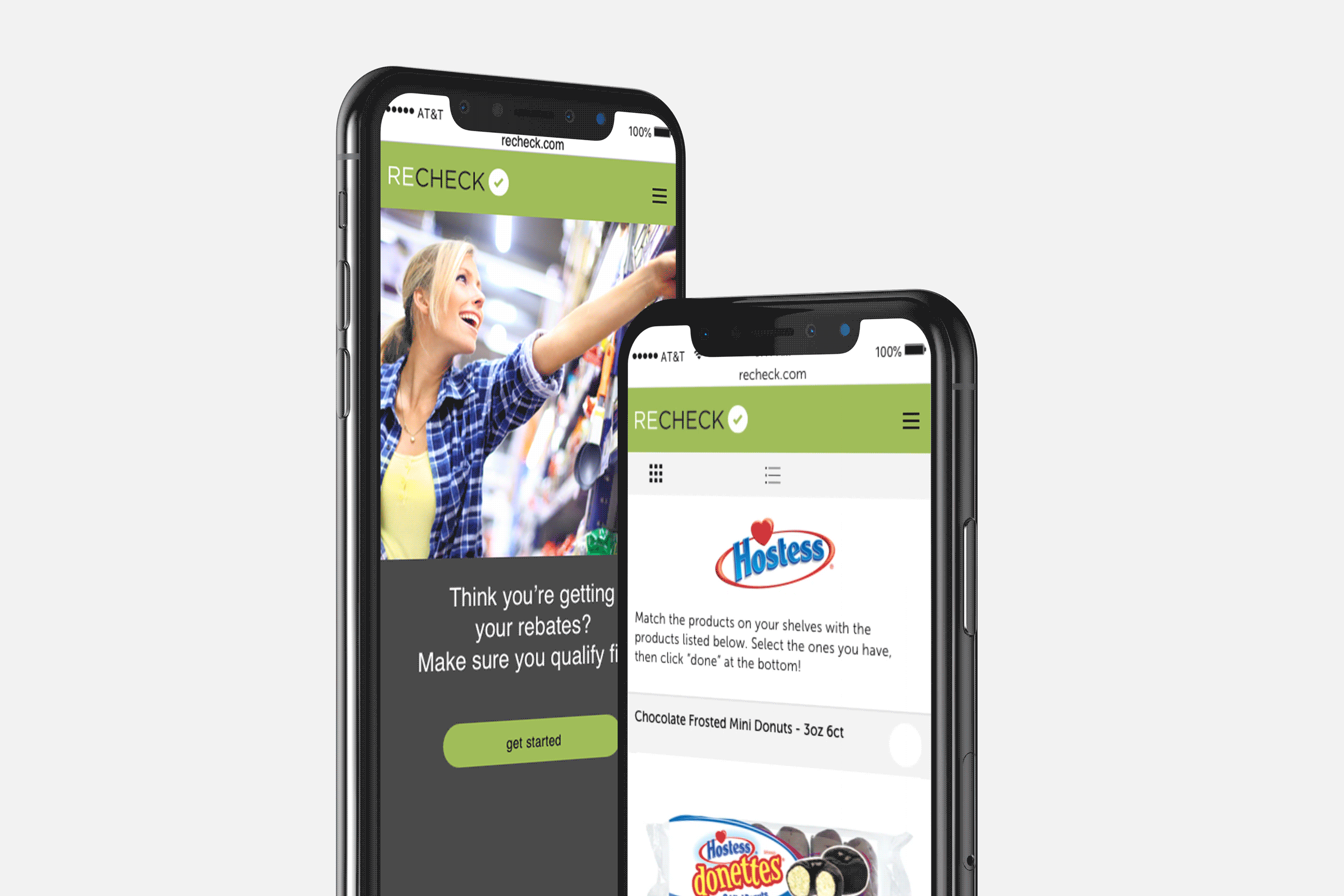 RECHECK Independent convenience store rebate phone app: BIC, Gatorade, and Hostess