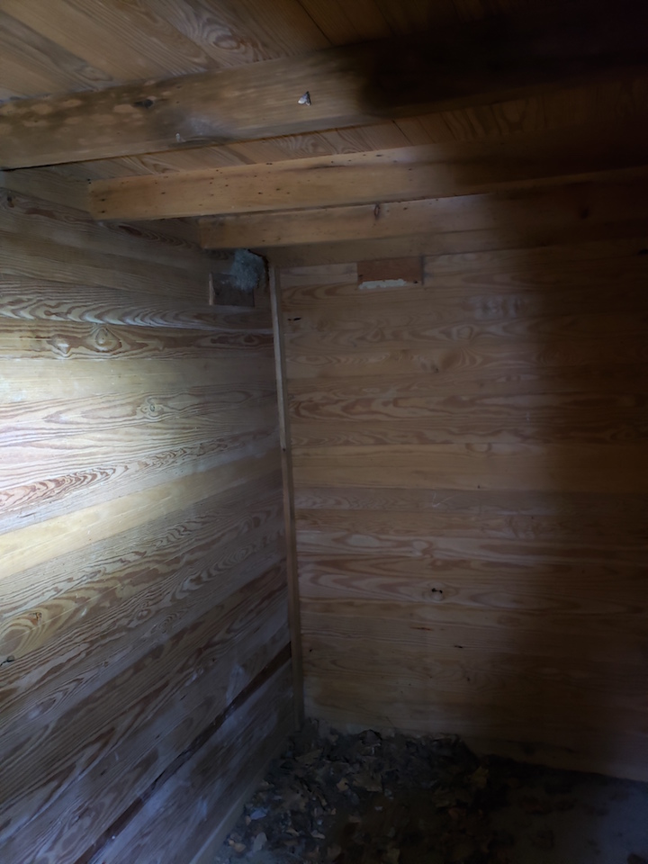 Dynamite shack - interior