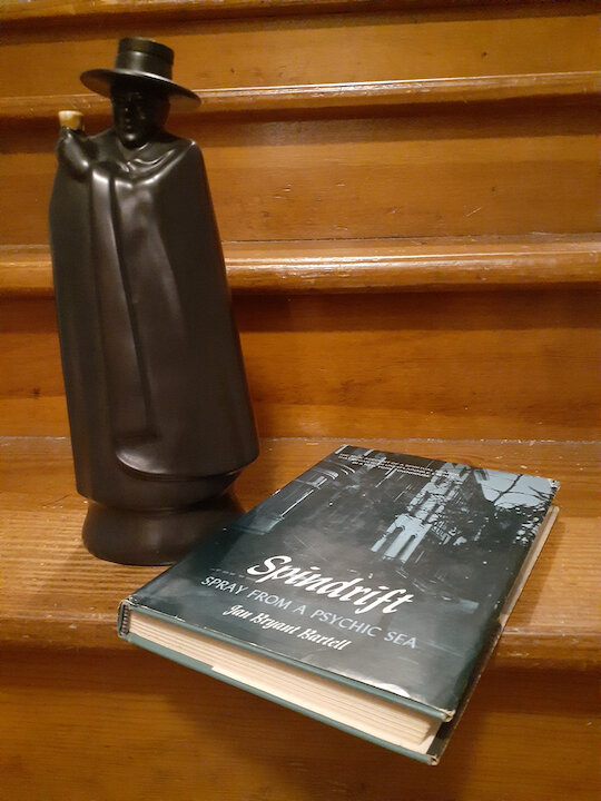 Spindrift  and the Sandeman decanter, found at the same place - perhaps on the same day.