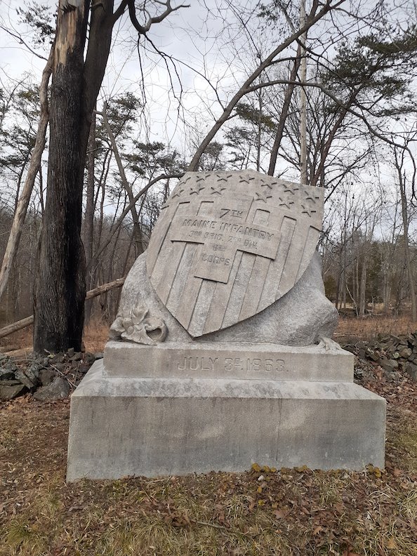 Monument on Neill Ave