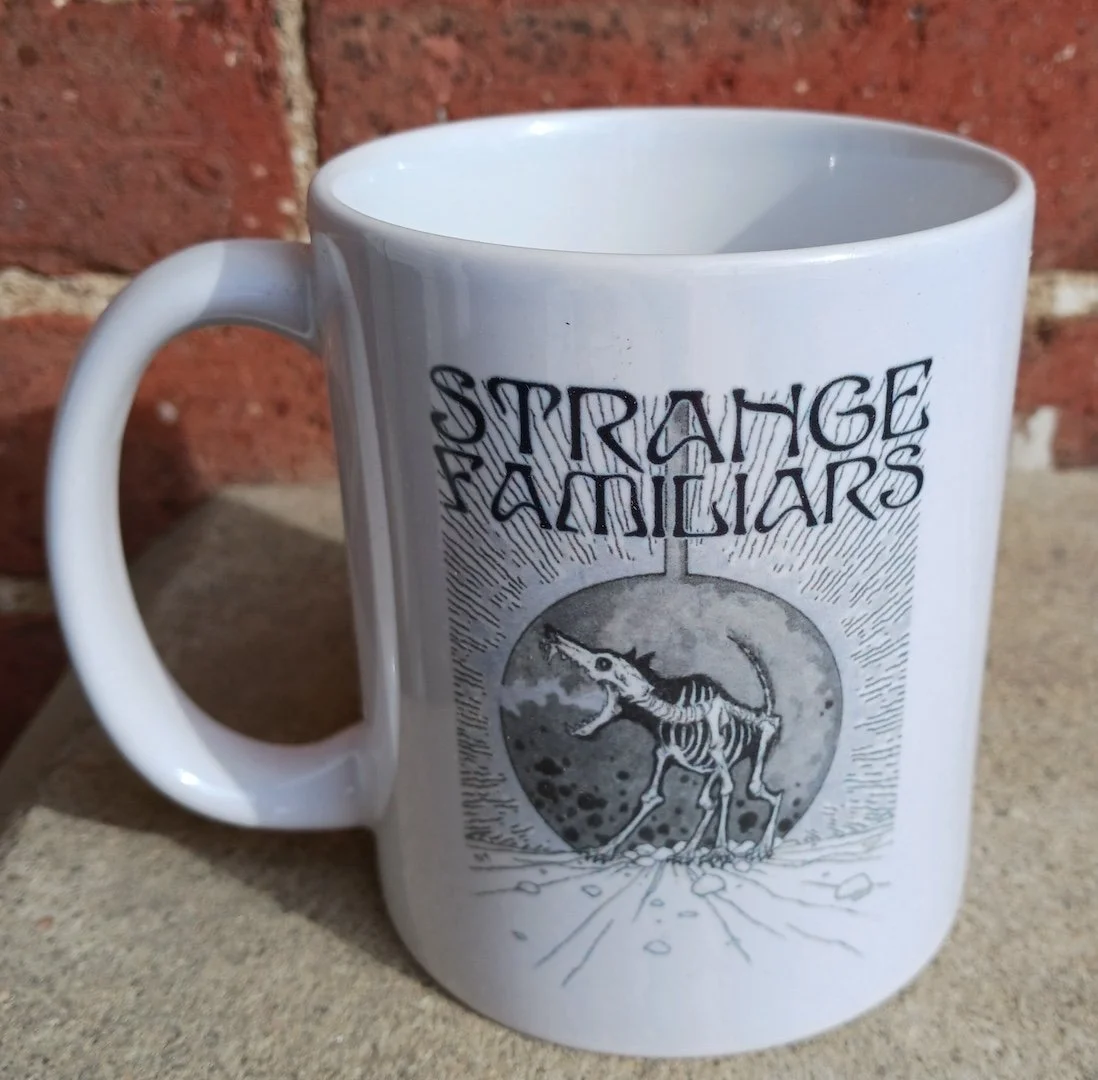 Strange Familiars ceramic mugs – now available