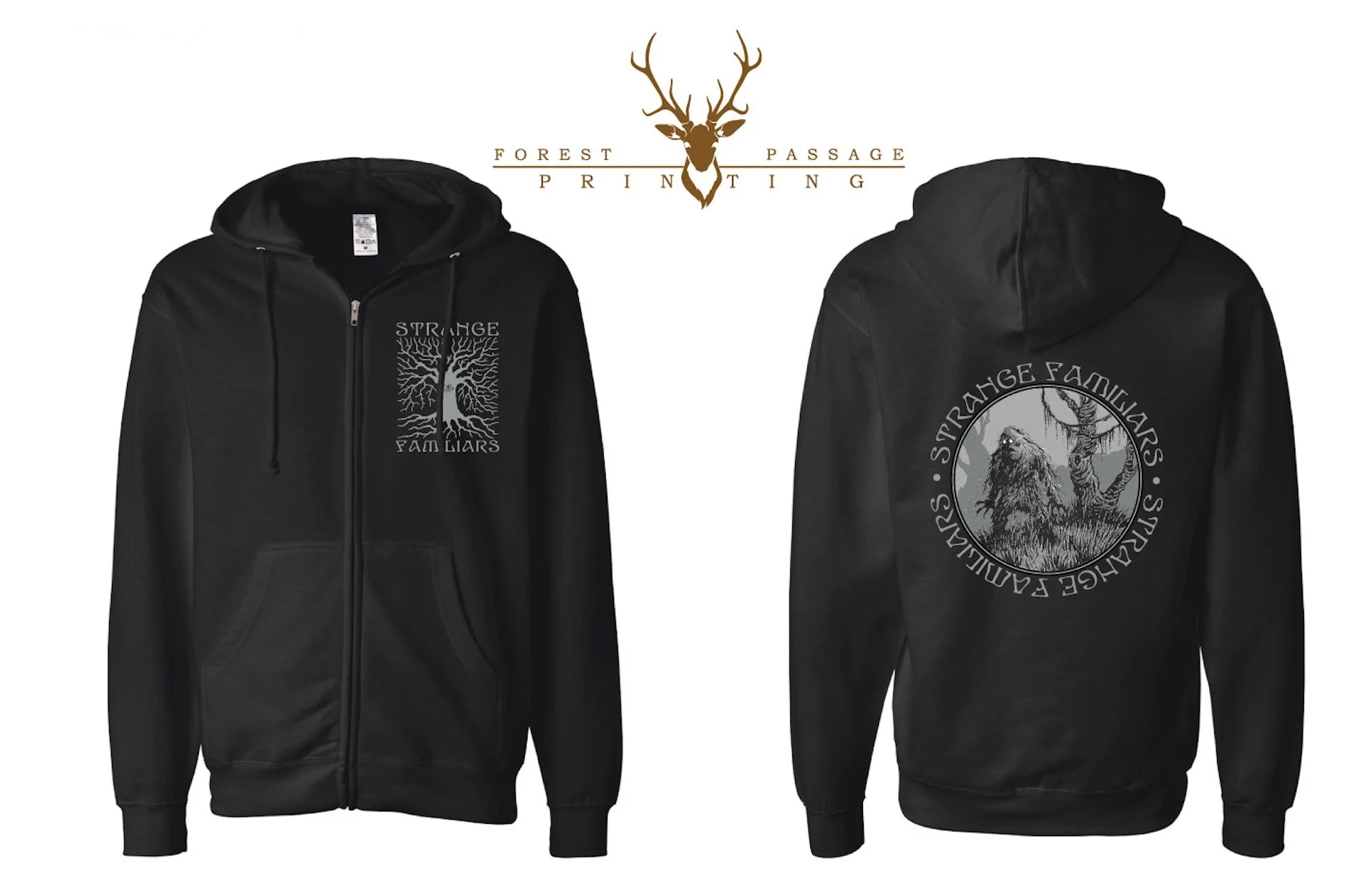 SWAMP CREATURE zipper hoodie preorders