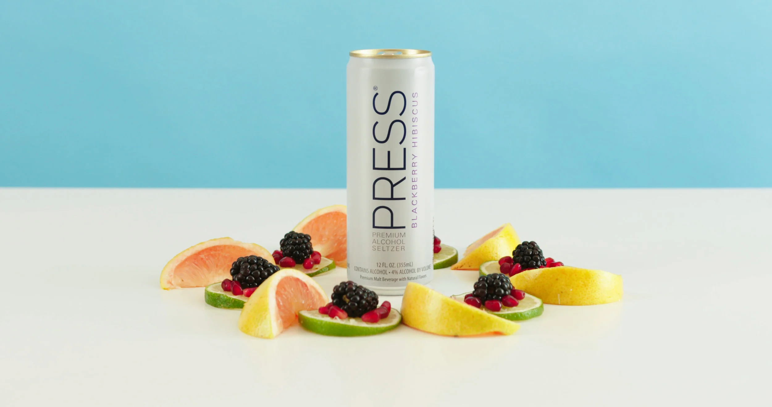 PRESS Premium Alcohol Seltzer