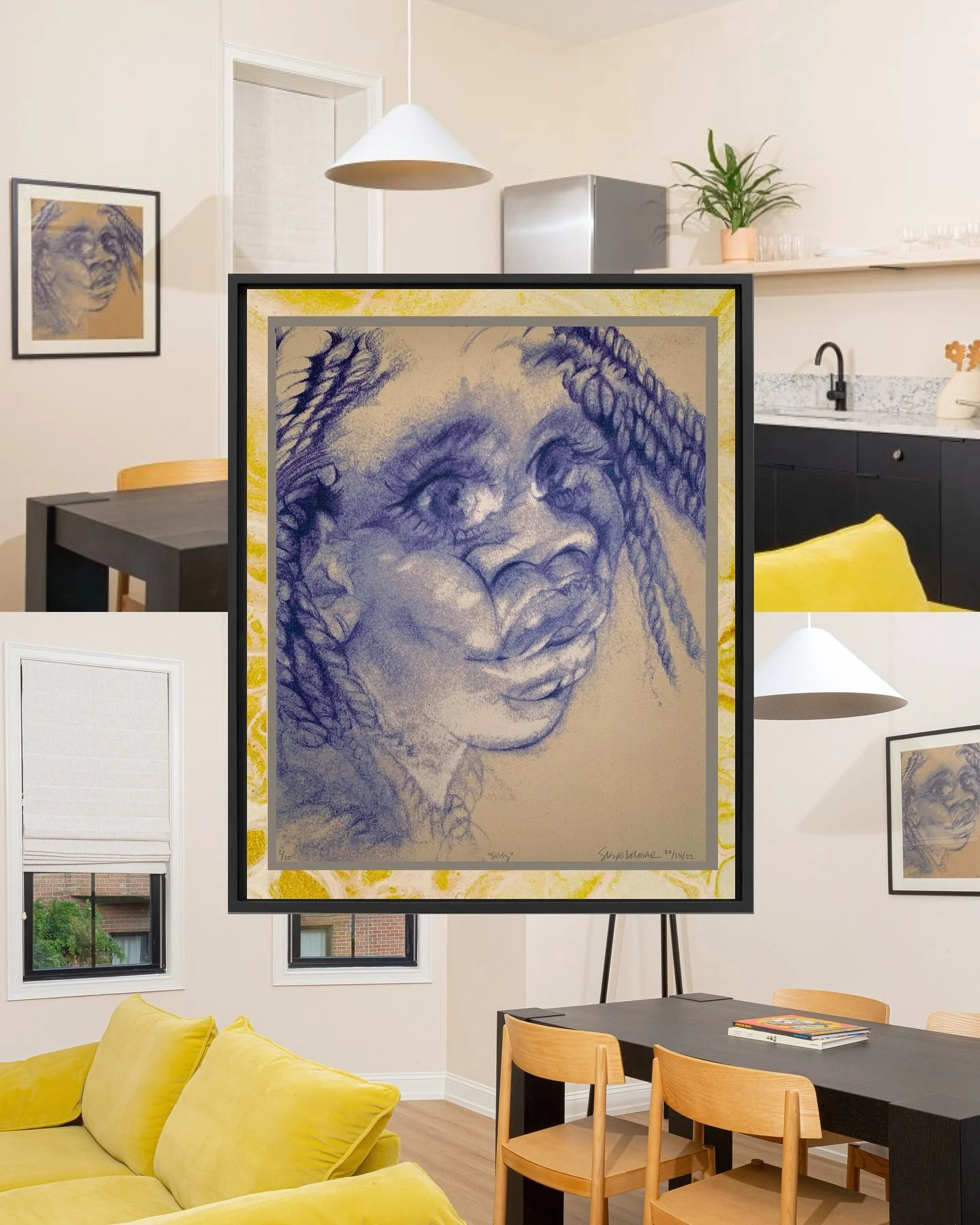 Pledge with me! 

When you purchase a print, we donate 15% of the proceeds to the Haitian Global Health Alliance.*

Sissy has a special place in my heart (&amp; my collection).
Pray for Haiti. Pay for Haiti.❣️🇭🇹💃

* That&rsquo;s $90, from my commi