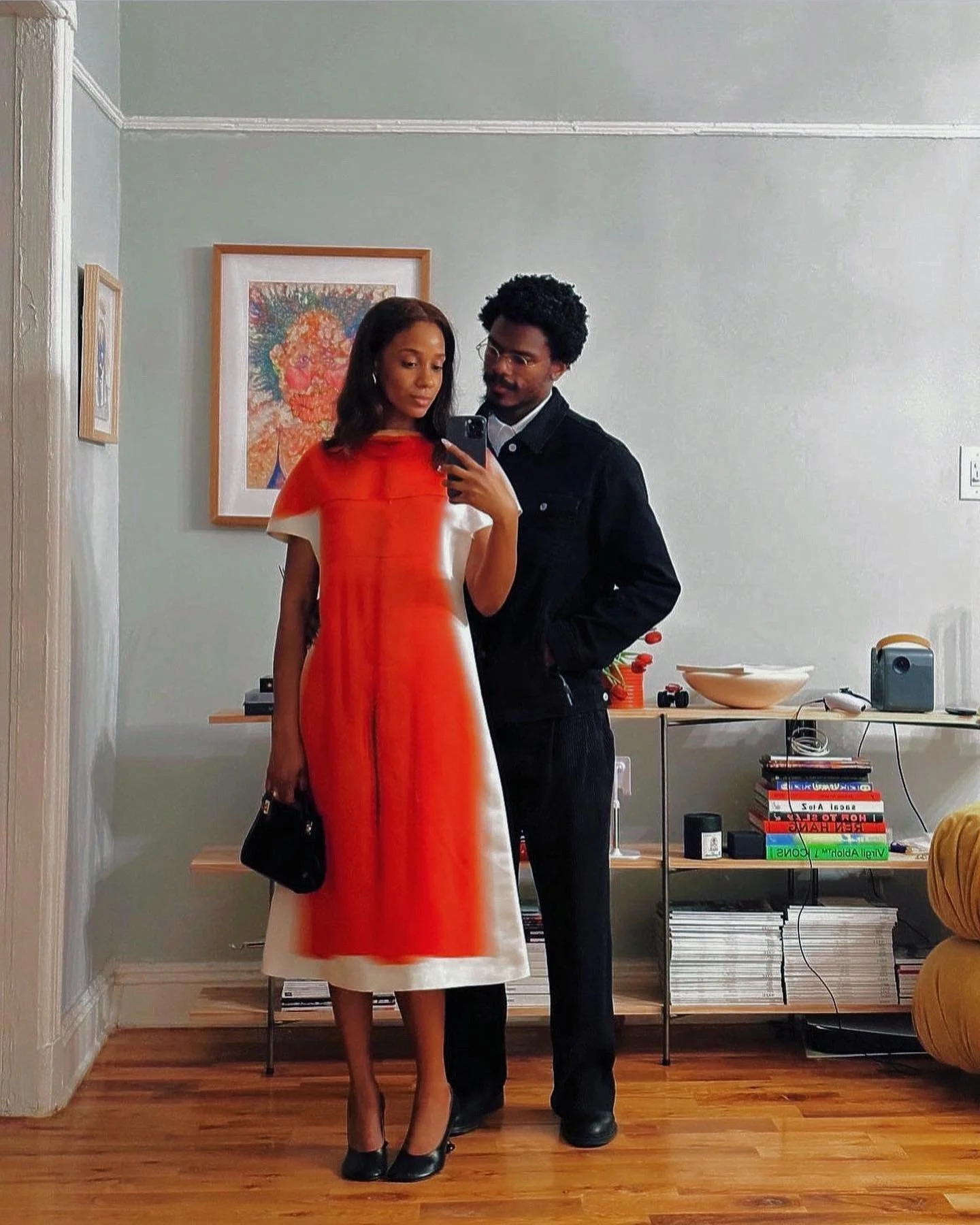 Listen, IYKYK. CONGRATS @naomielizee (@voguemagazine editor) &amp; @antbluejr (fellow artist!) for your commitment to love and all of the above. 🌟

Everyday, people/pictures like this inspire me to keep crazy, keep creating, keep finding new and old