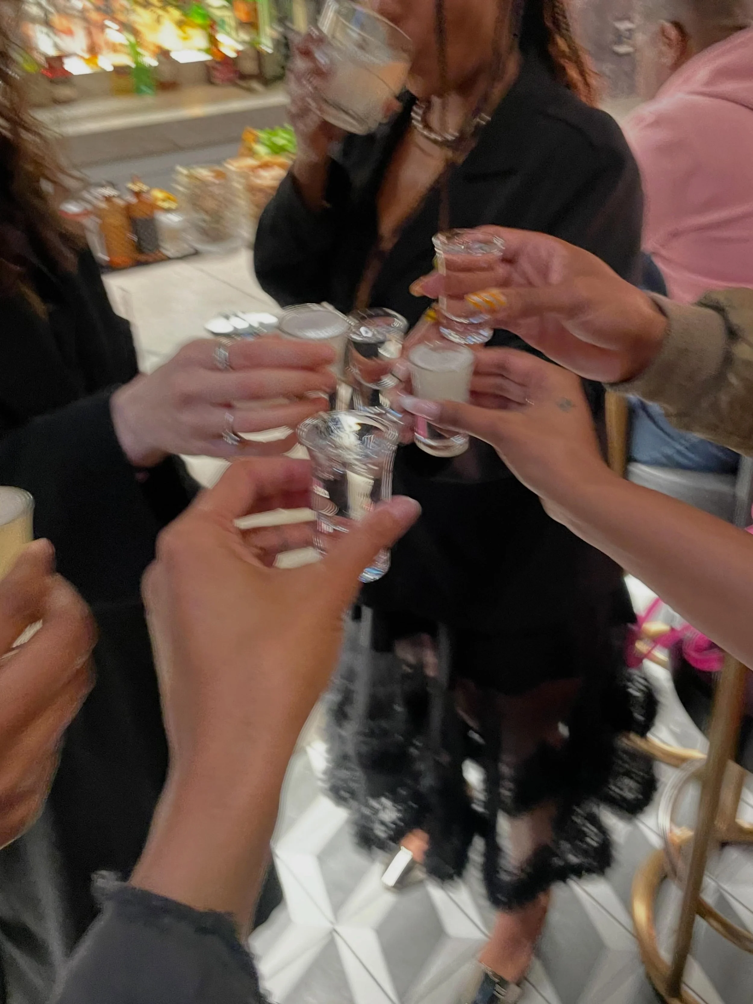 Cheers! Wonderful evening @studiomuseum for the opening of FADE 🫶🏽