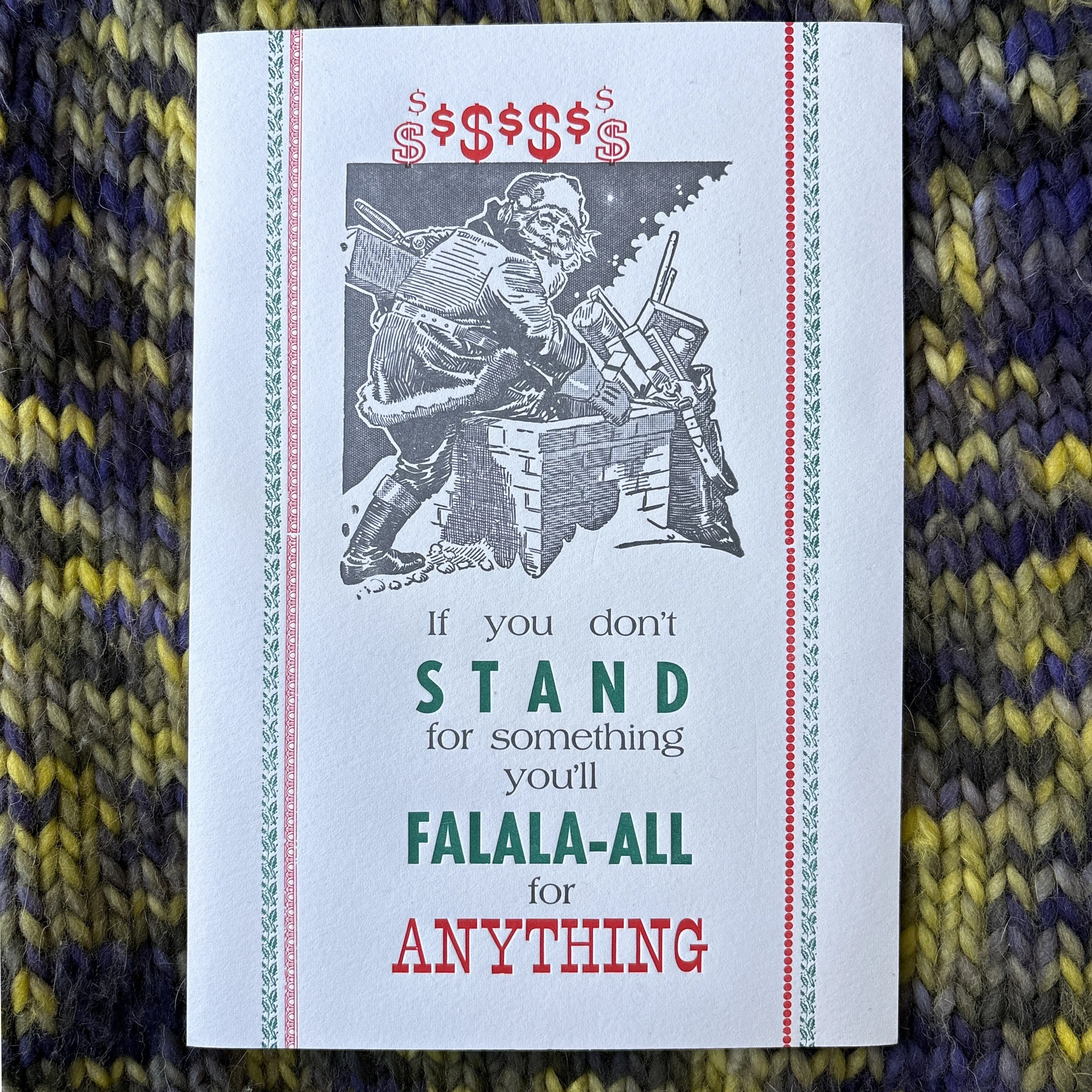 Santa et Circus Tricolor Broadside