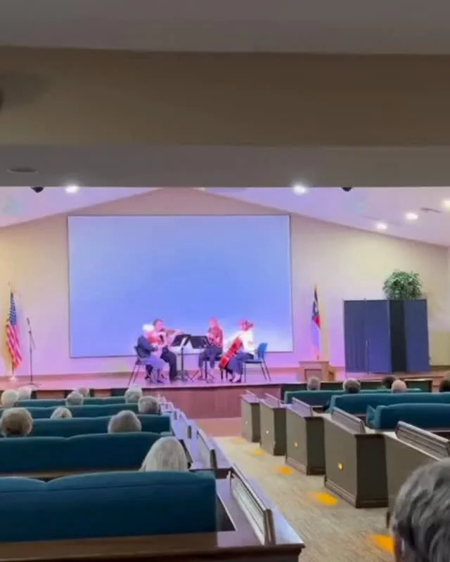 What a joy to bring chamber music to our friends at Givens Estates (@givensestates) and Julian Woods Retirement Community (@rlcommunities)! 🎻✨
Earlier this month, some of our talented member musicians shared an intimate afternoon of beautiful music