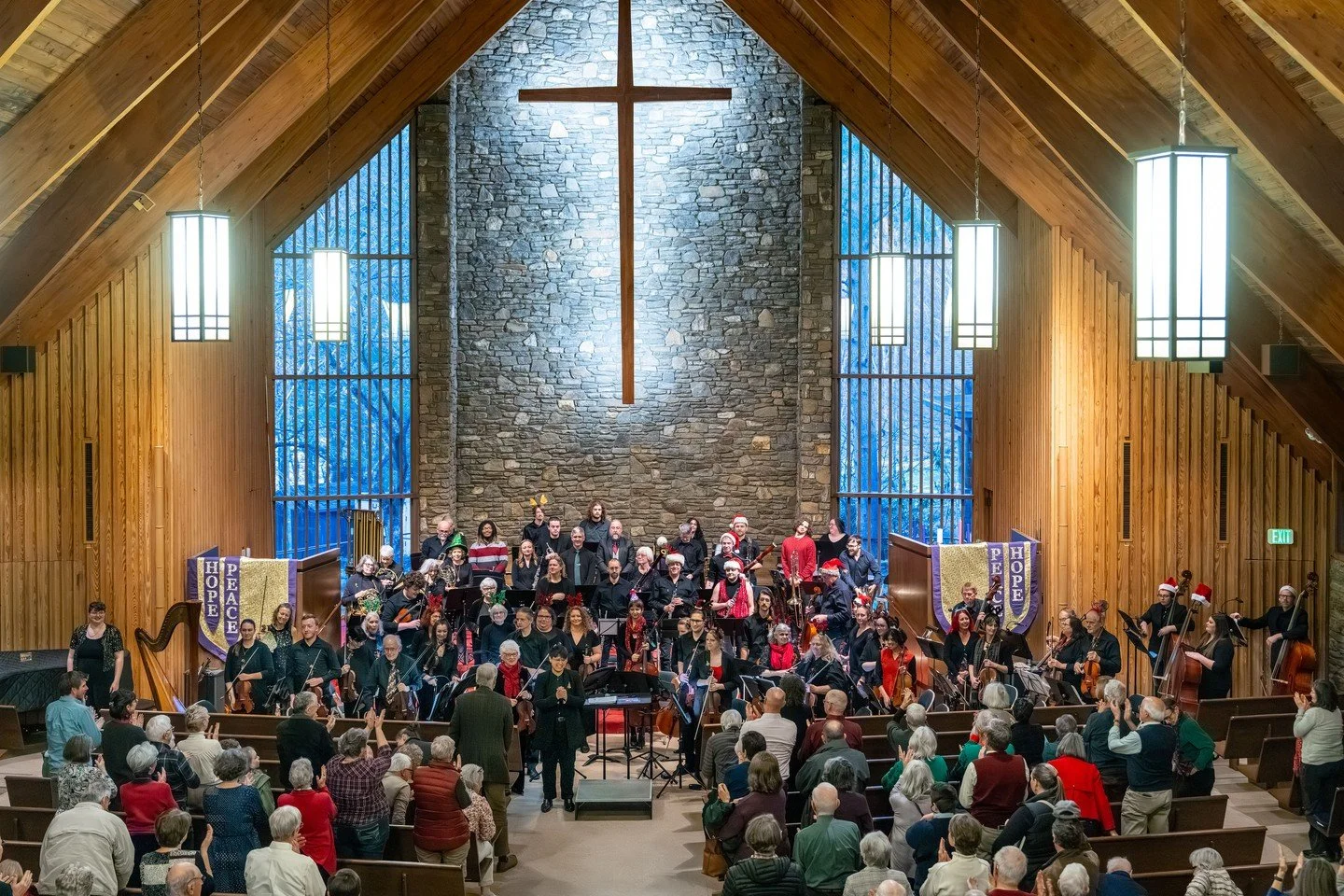 From the beautiful "Idyll" to the classic Sleigh Ride - BRO Revels! always rings in the winter cheer!

Did you know our orchestra is made up entirely of volunteer musicians? Each musician here takes time out of their busy schedules to rehea