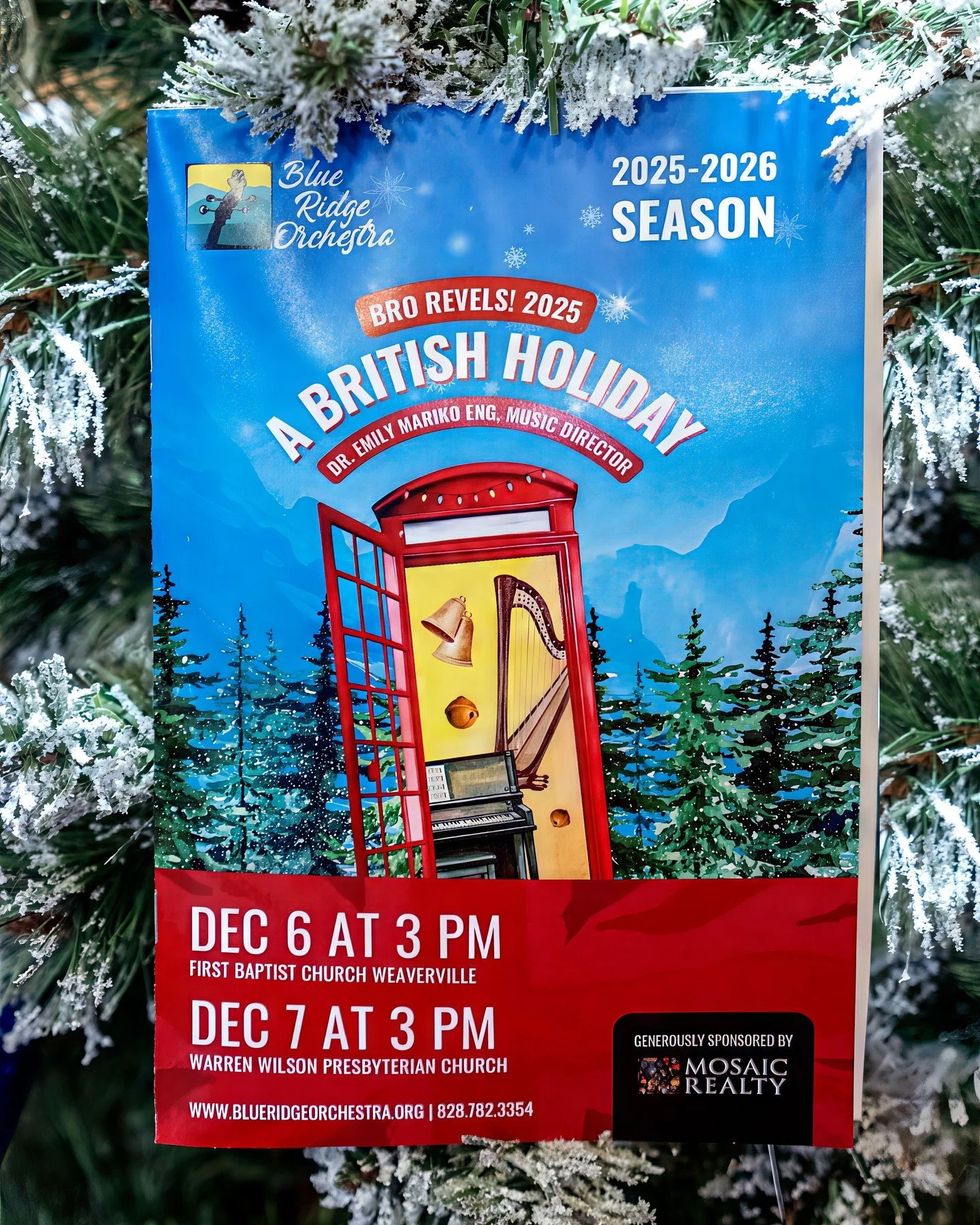 A few more sweet moments from our December concert - BRO Revels! 2025: A British Holiday!

Did you have a favorite piece from our recent concert? Let us know in the comments 😊 

This program was generously sponsored by Mosaic Community Lifestyle Rea