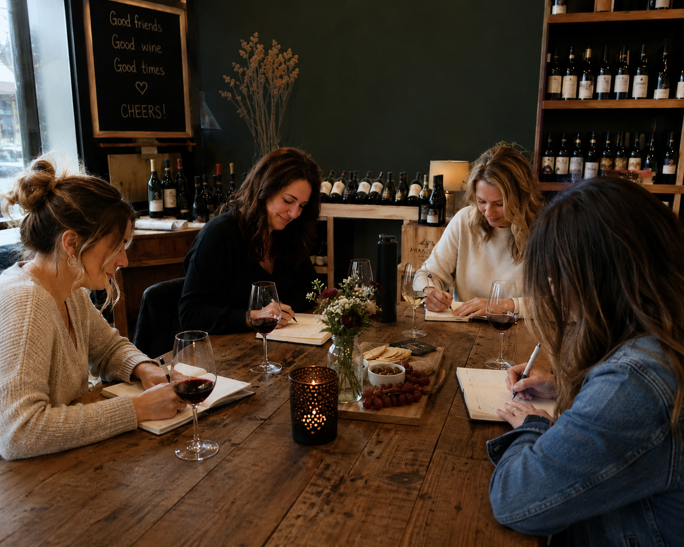 Women Write and Wine, June: SOFTENING
